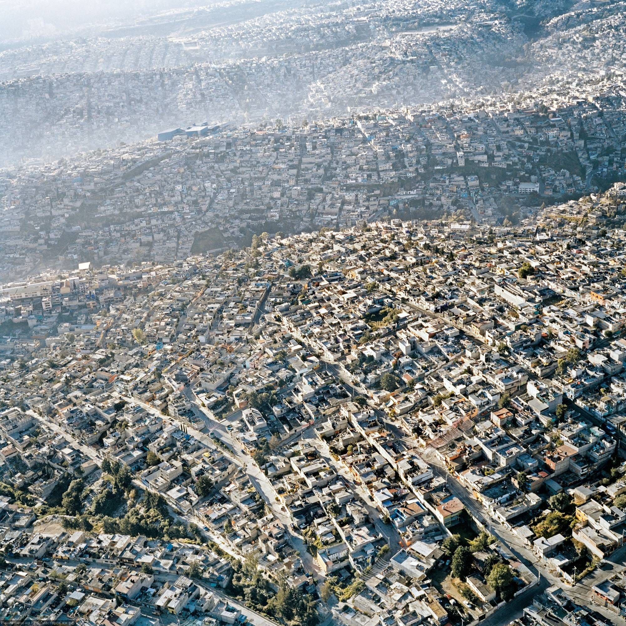 Aerial view, Mexico City Wallpaper, 2000x2000 HD Phone