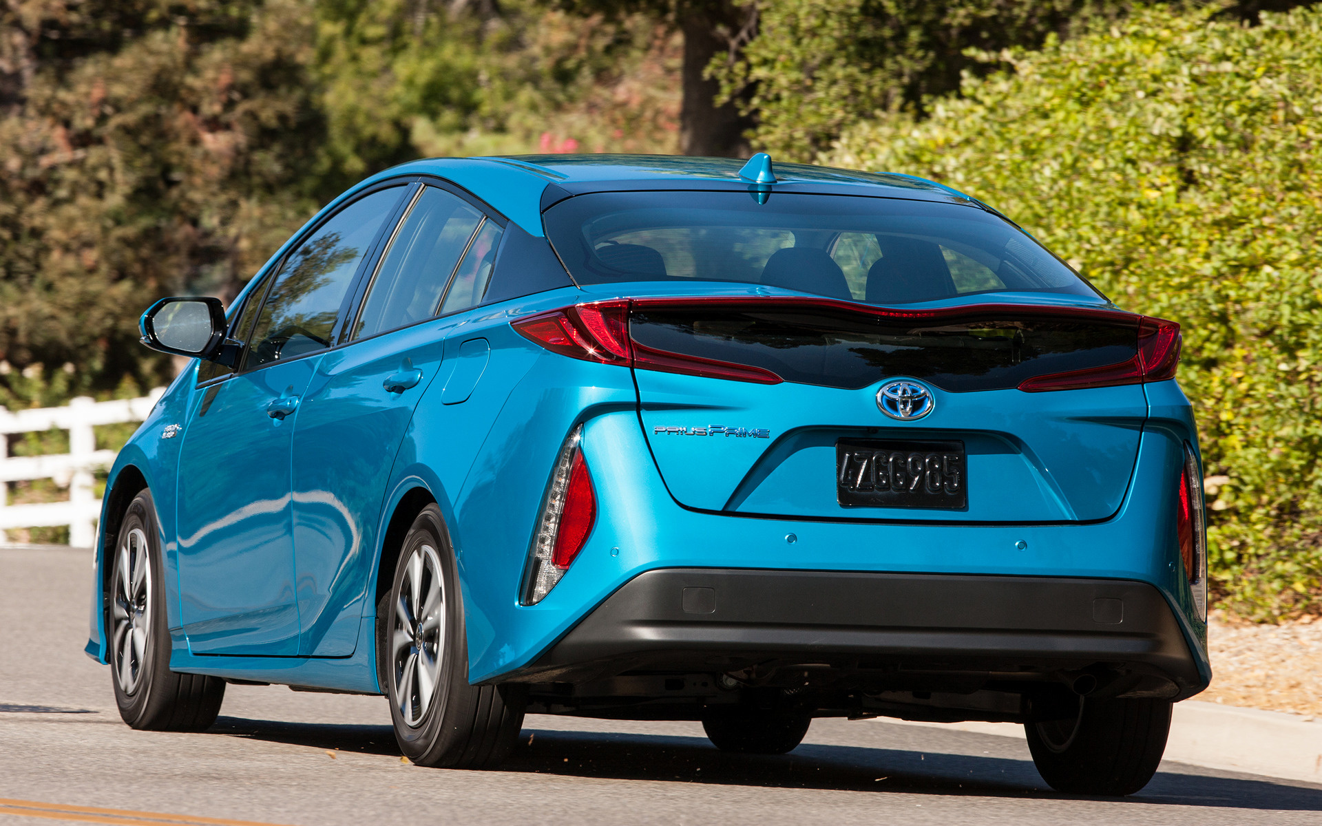 Model 2017 Back View, Toyota Prius Prime Wallpaper, 1920x1200 HD Desktop