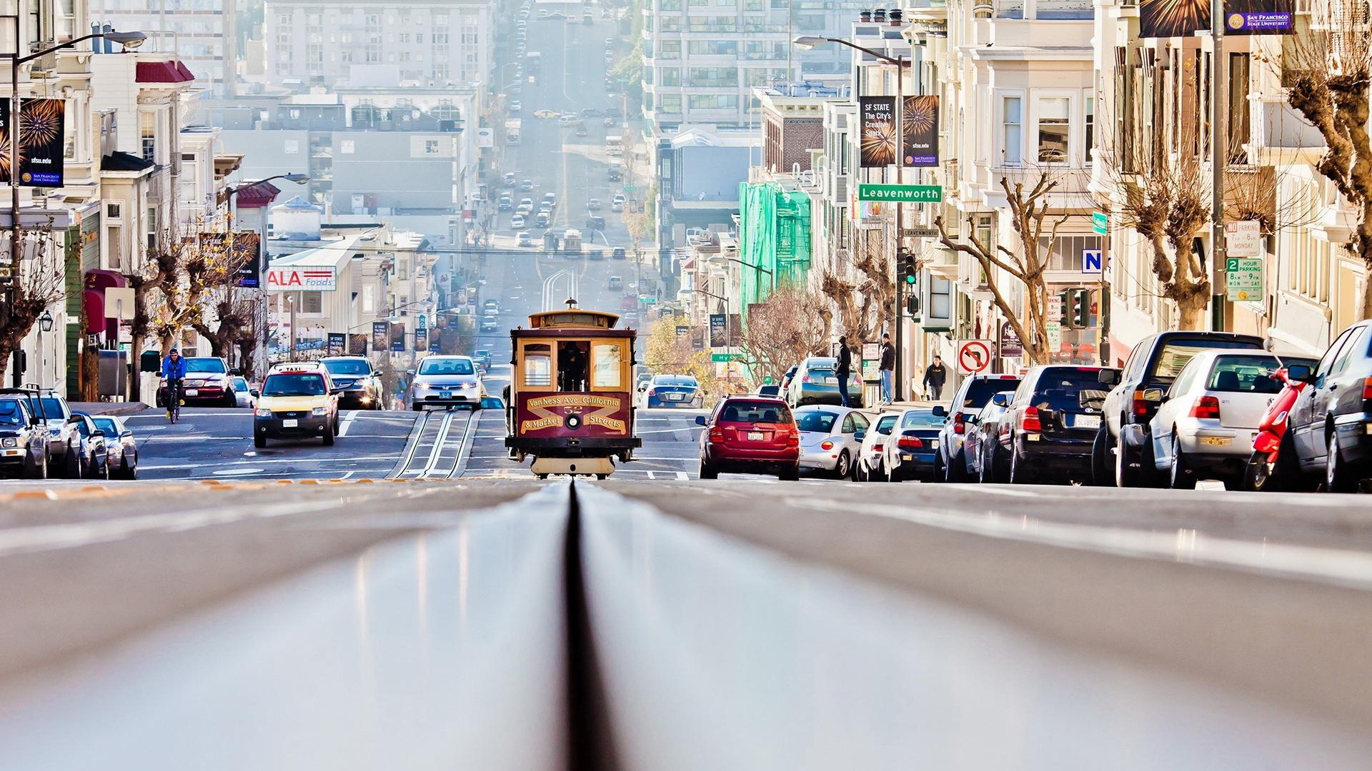 Tram travels, San Francisco delight, Wallpaper Better, 1920x1080 Full HD Desktop