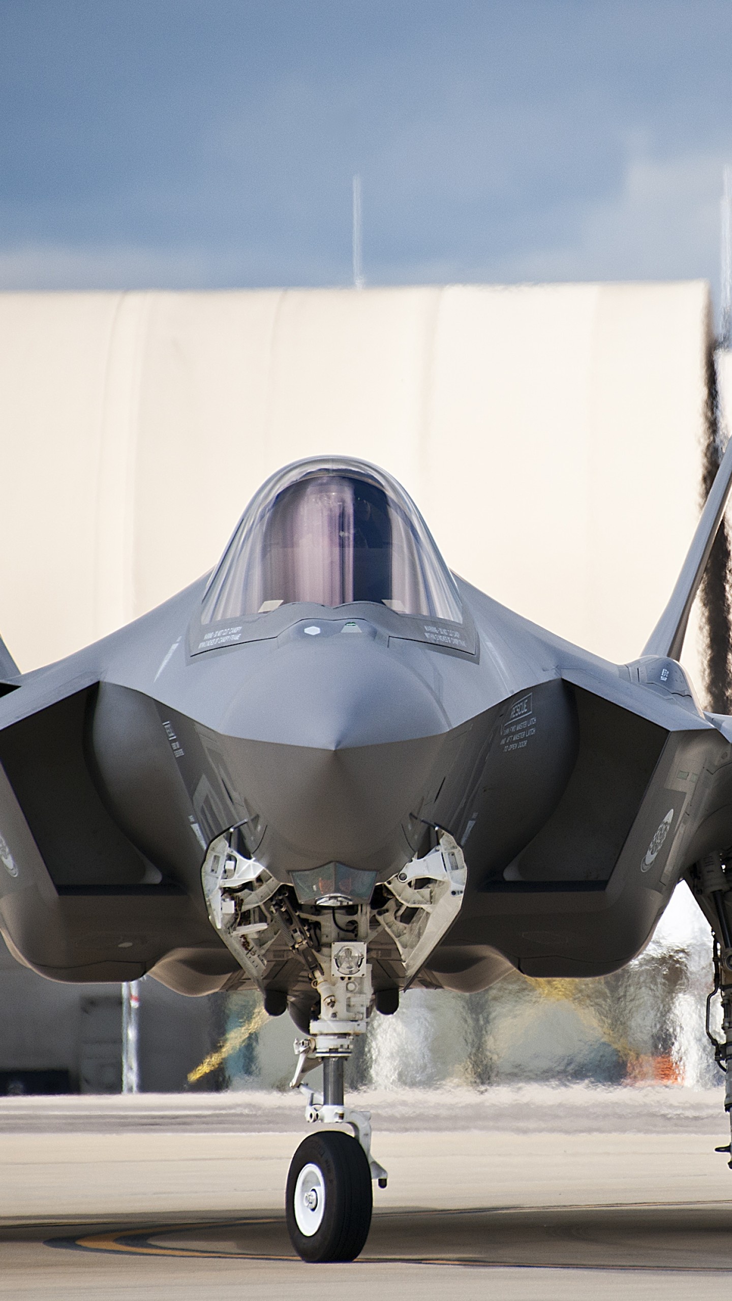 Lockheed Martin, F-35 Lightning II, US Army, US Air Force, 1440x2560 HD Phone