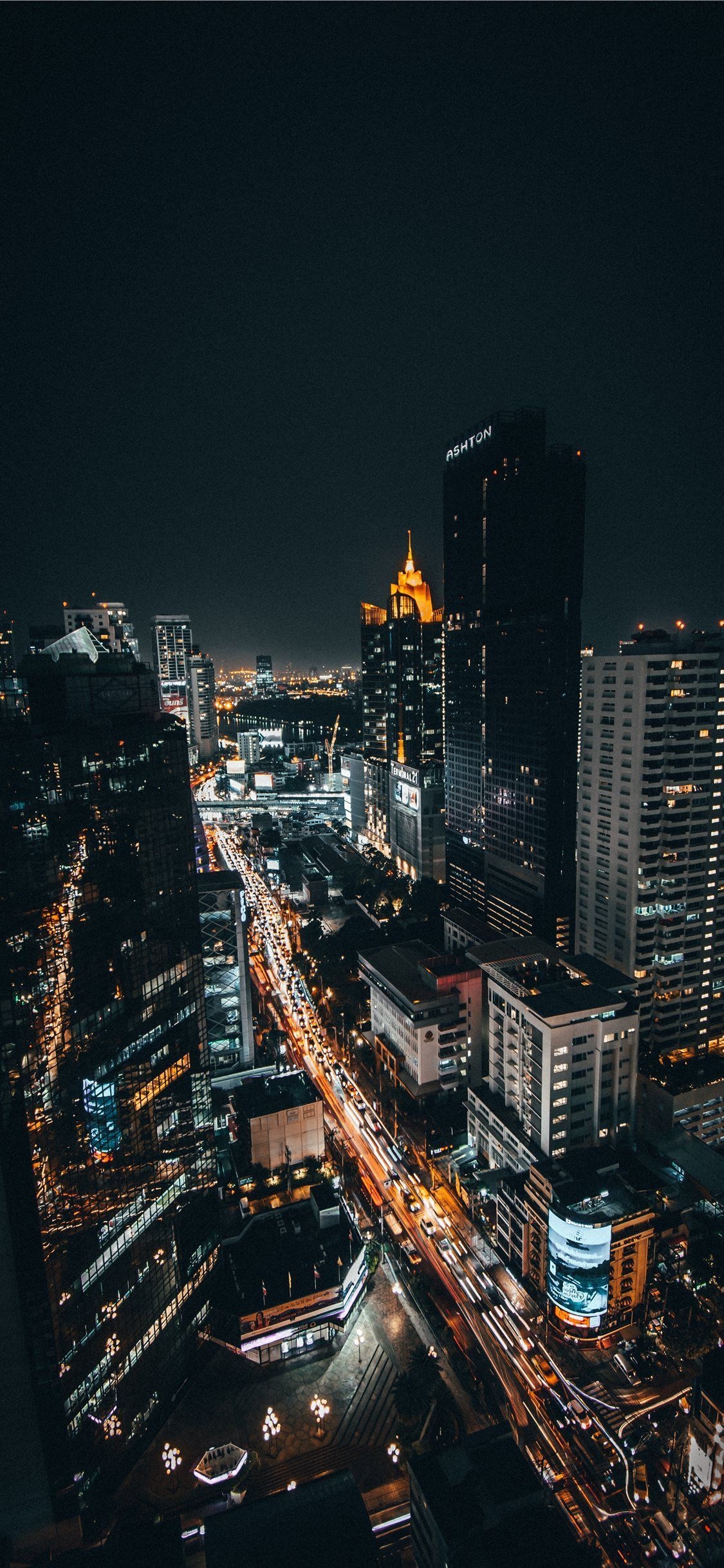 Bangkok iPhone wallpapers, 4K HD background, Bangkok landmarks, Urban beauty, 1130x2440 HD Phone