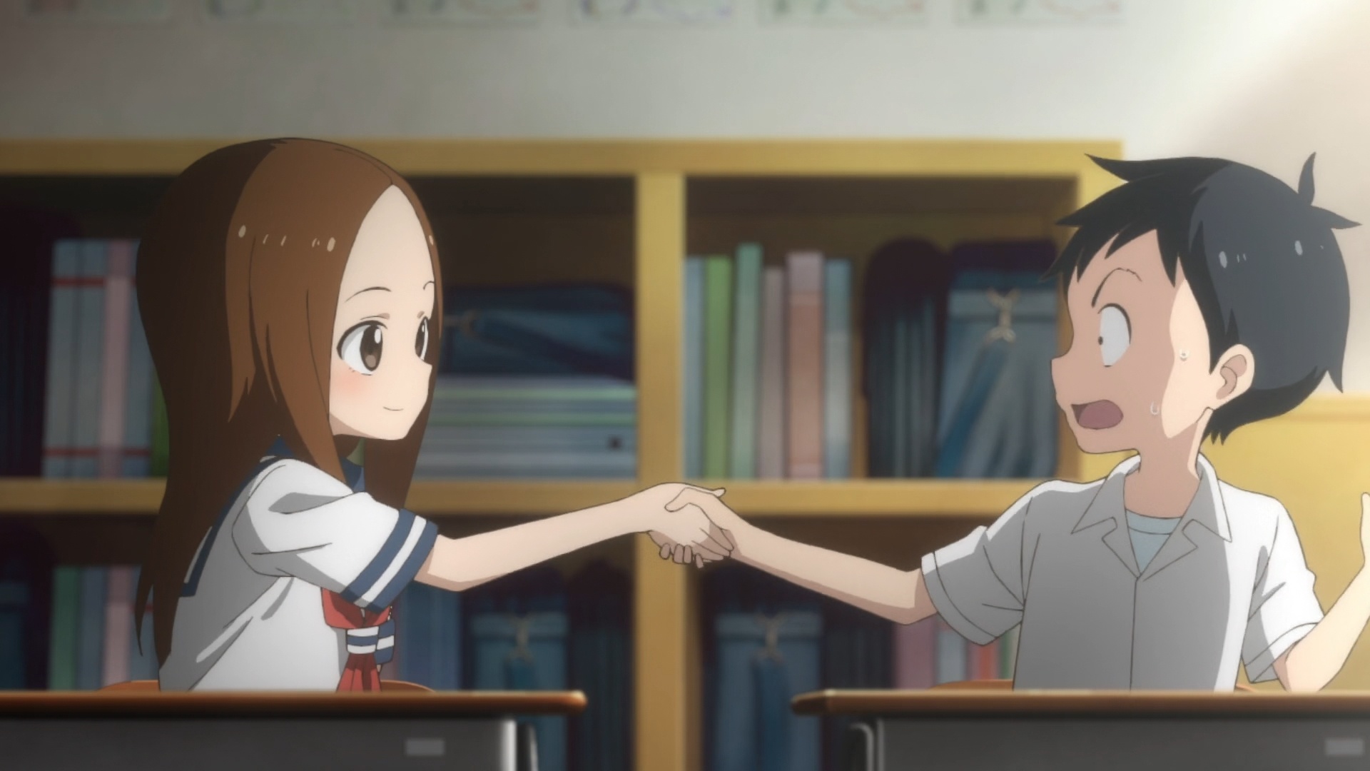 Karakai jouzu no Takagi-san 3, Lost in Anime, Anime blog, Anime episode review, 1920x1080 Full HD Desktop