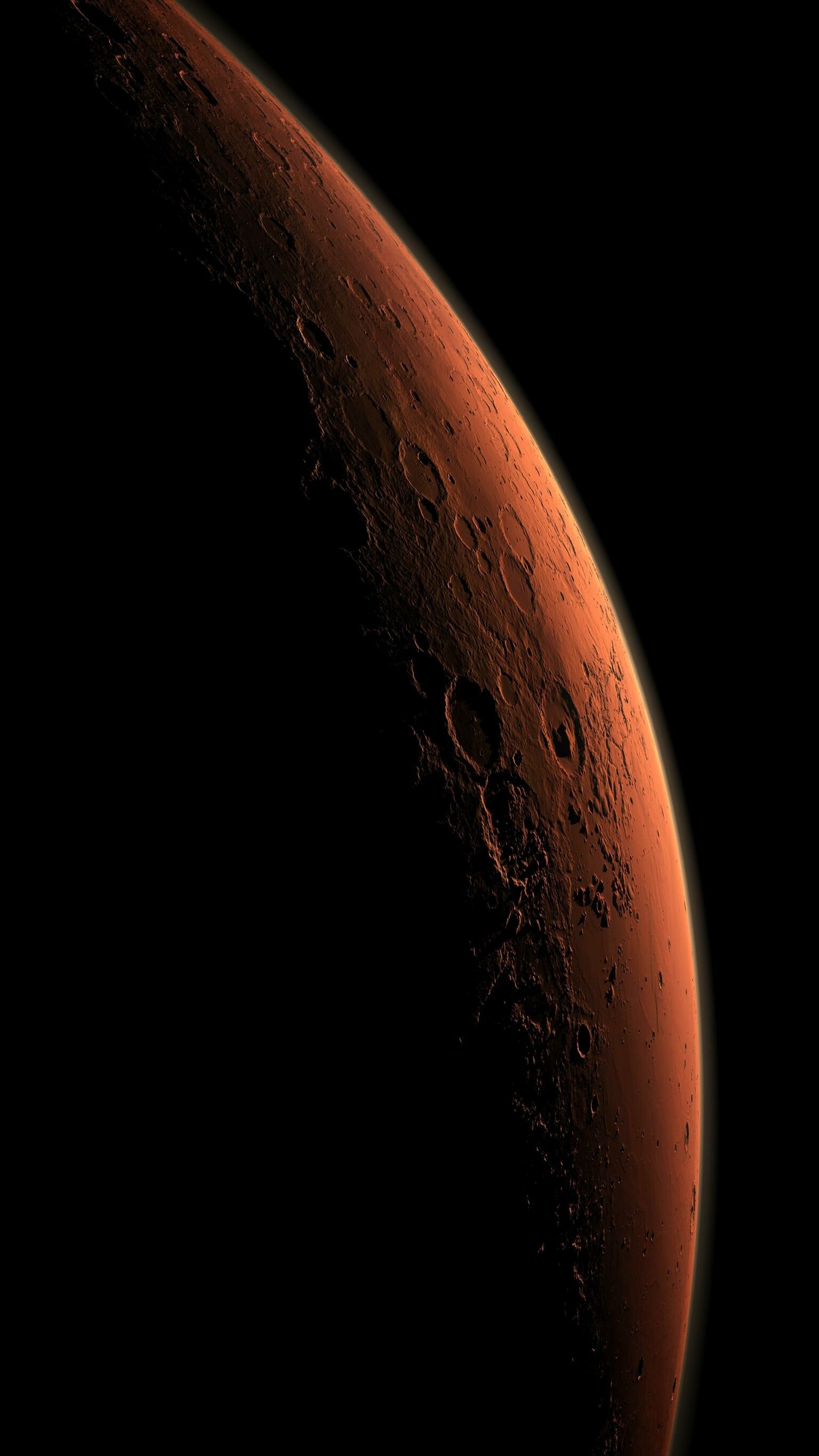 Mars wallpapers, Otherworldly beauty, Red planet aesthetics, Celestial allure, 1540x2730 HD Phone