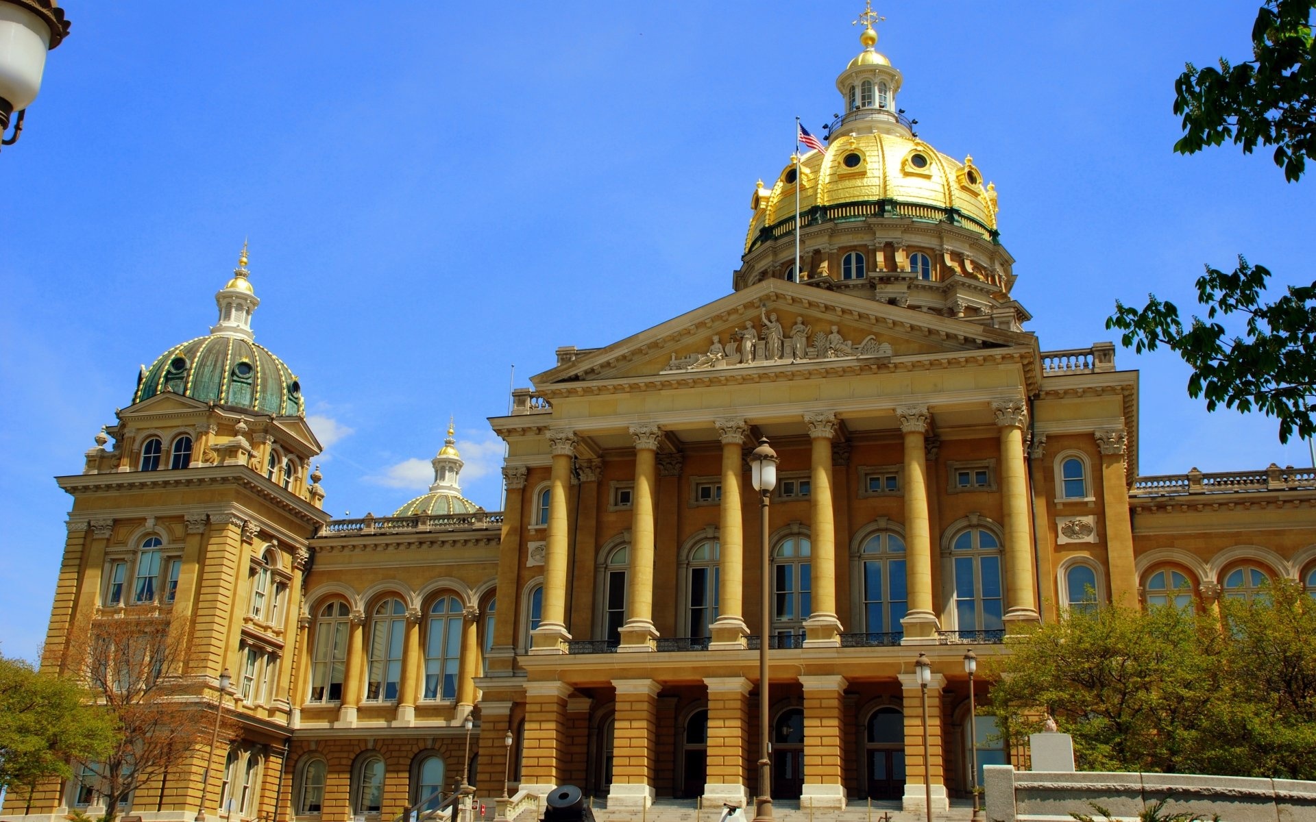 Iowa State Capitol, HD, Desktop, Travels, 1920x1200 HD Desktop