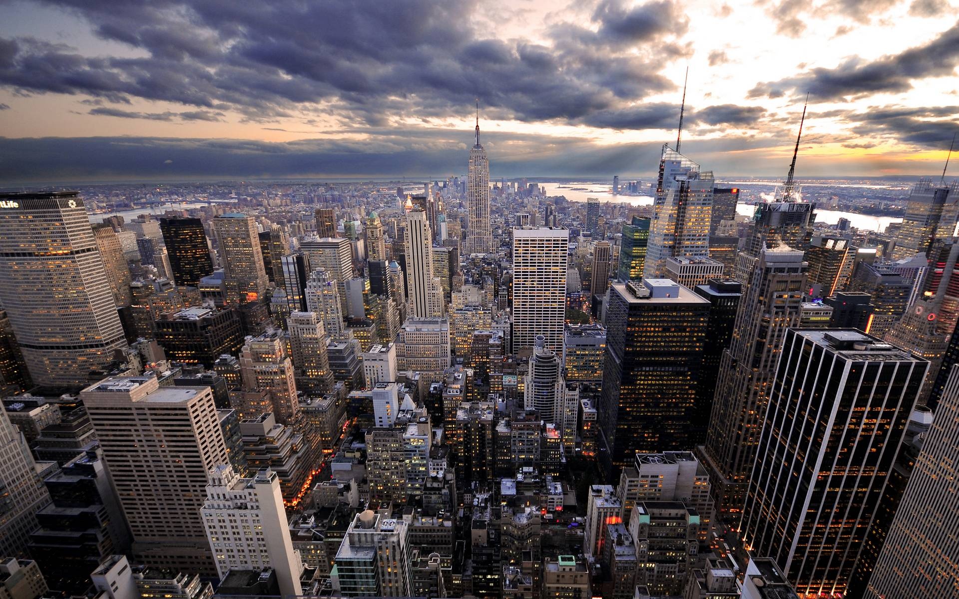 Manhattan Skyline, Travels, New York City, Skyline wallpapers, 1920x1200 HD Desktop