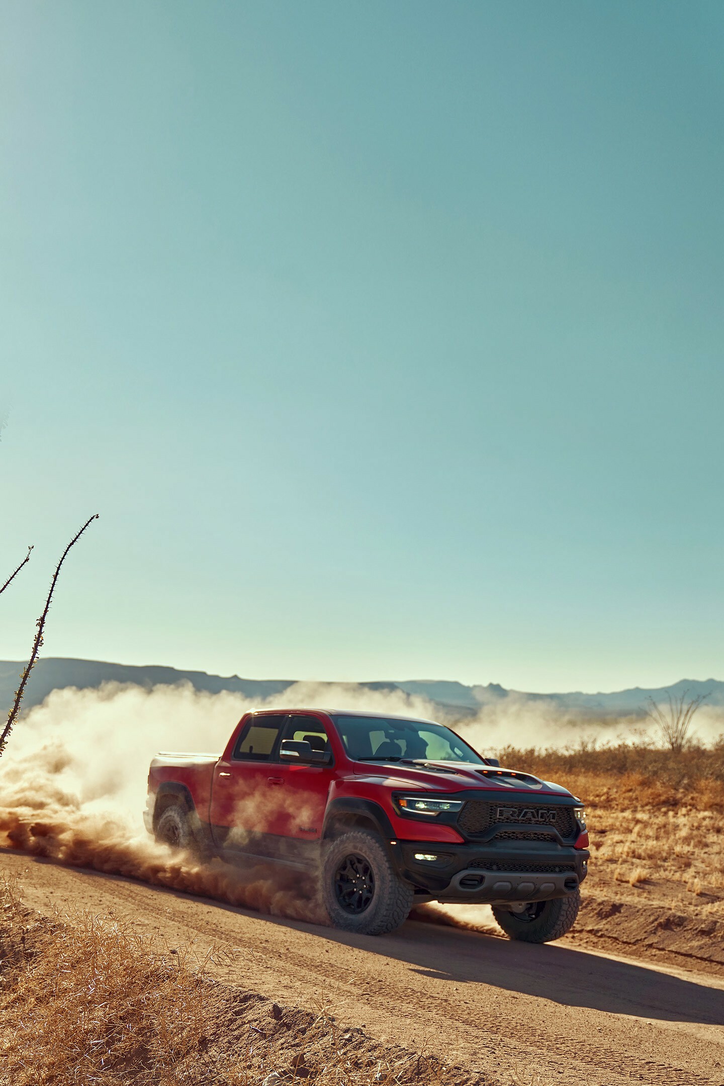 Ram Truck, Ram 1500 TRX, Ultra HD 4K, Wallpapers download, 1440x2160 HD Phone