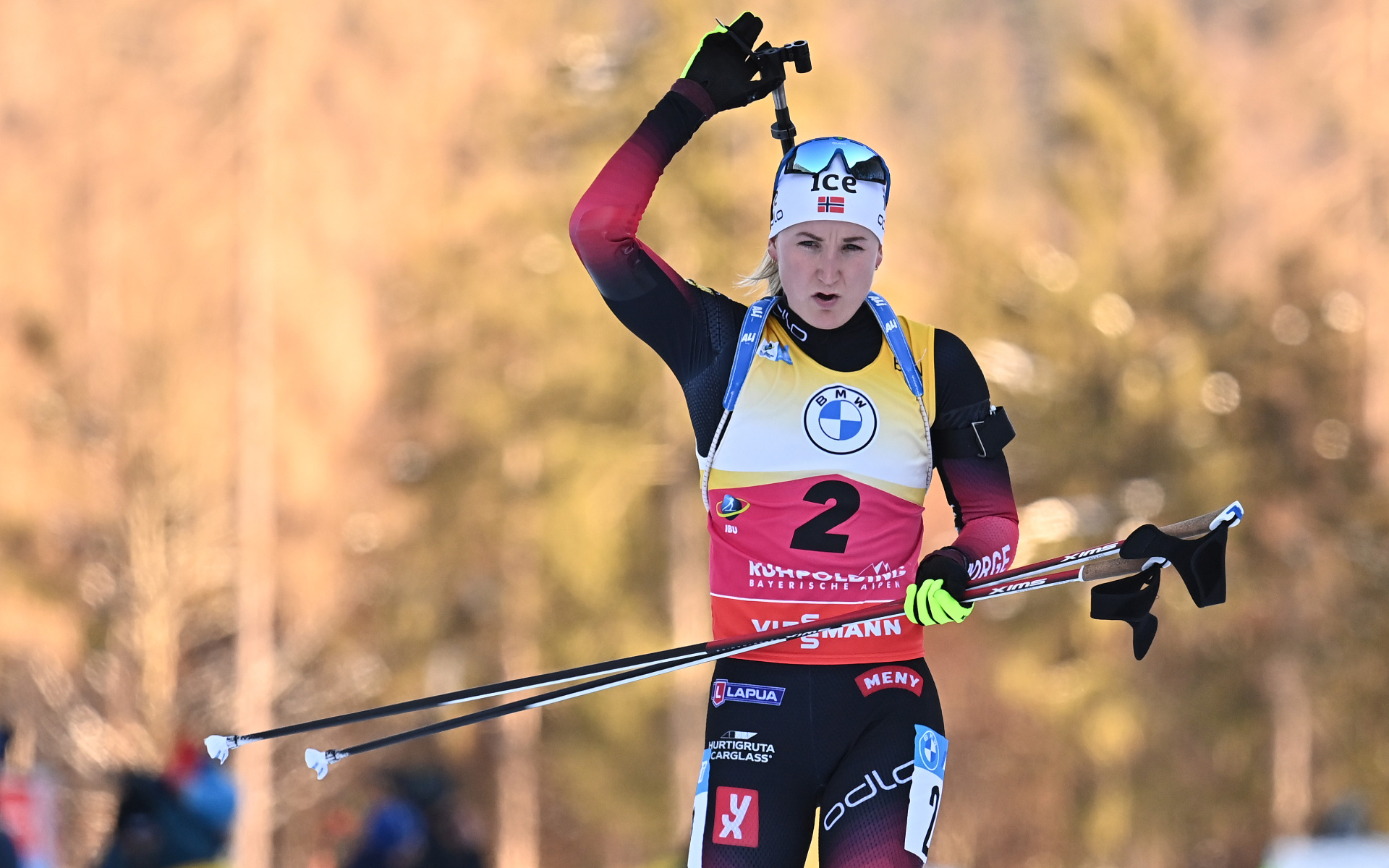 Marte Olsbu Roiseland, Biathlon World Cup winner, 1920x1200 HD Desktop