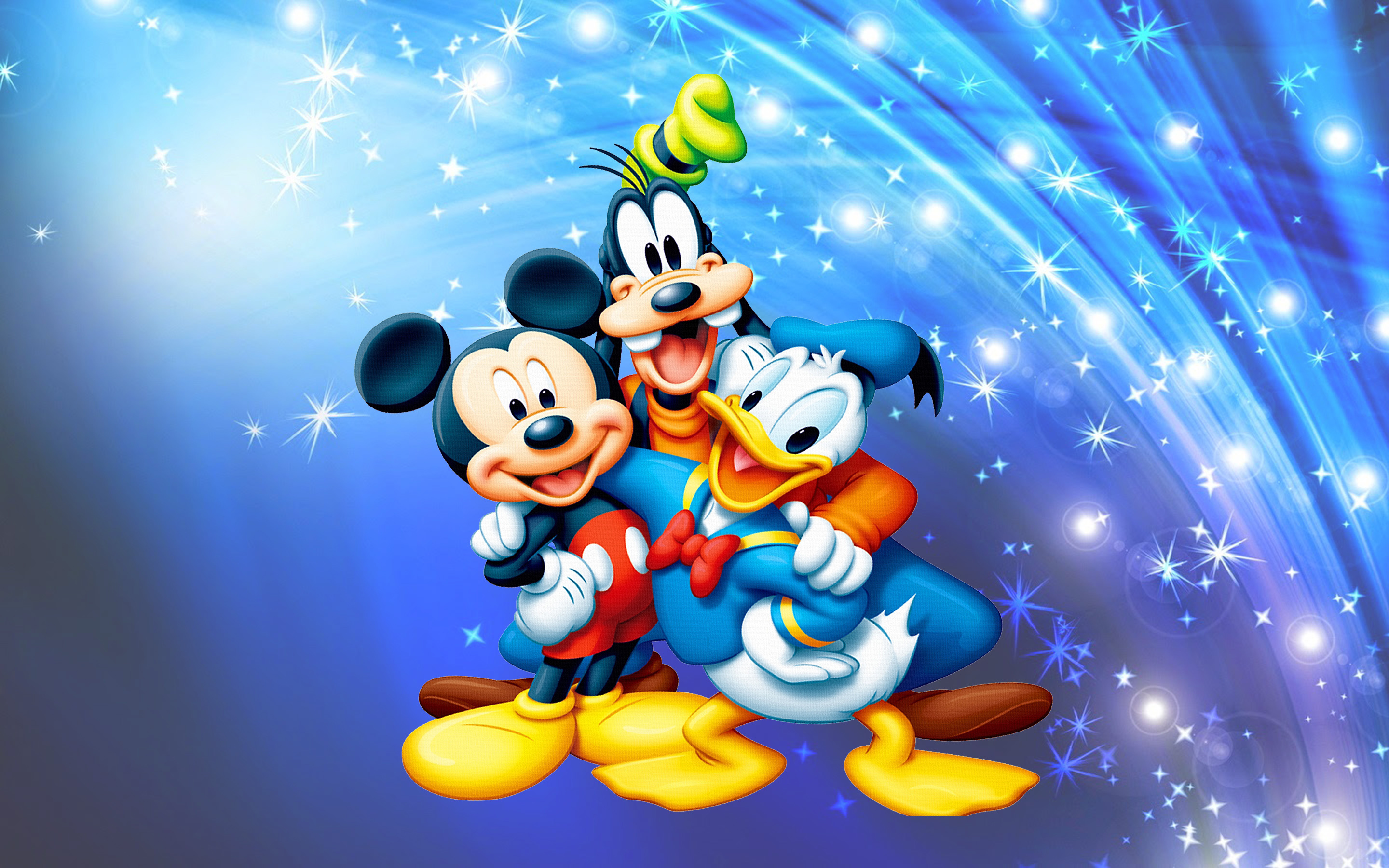 Mickey Mouse and Goofy, Donald Duck Wallpaper, 2880x1800 HD Desktop