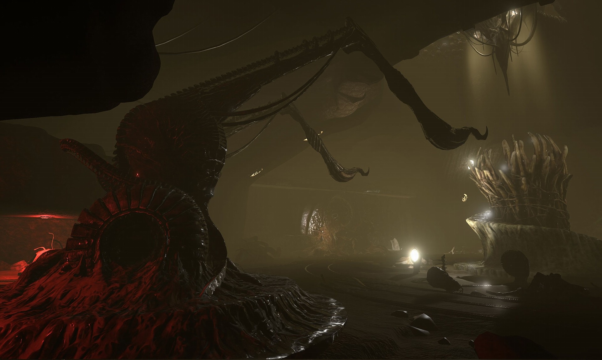 Scorn game, Kickstarter campaign, First-person horror, Unreal Engine 4, 1920x1150 HD Desktop