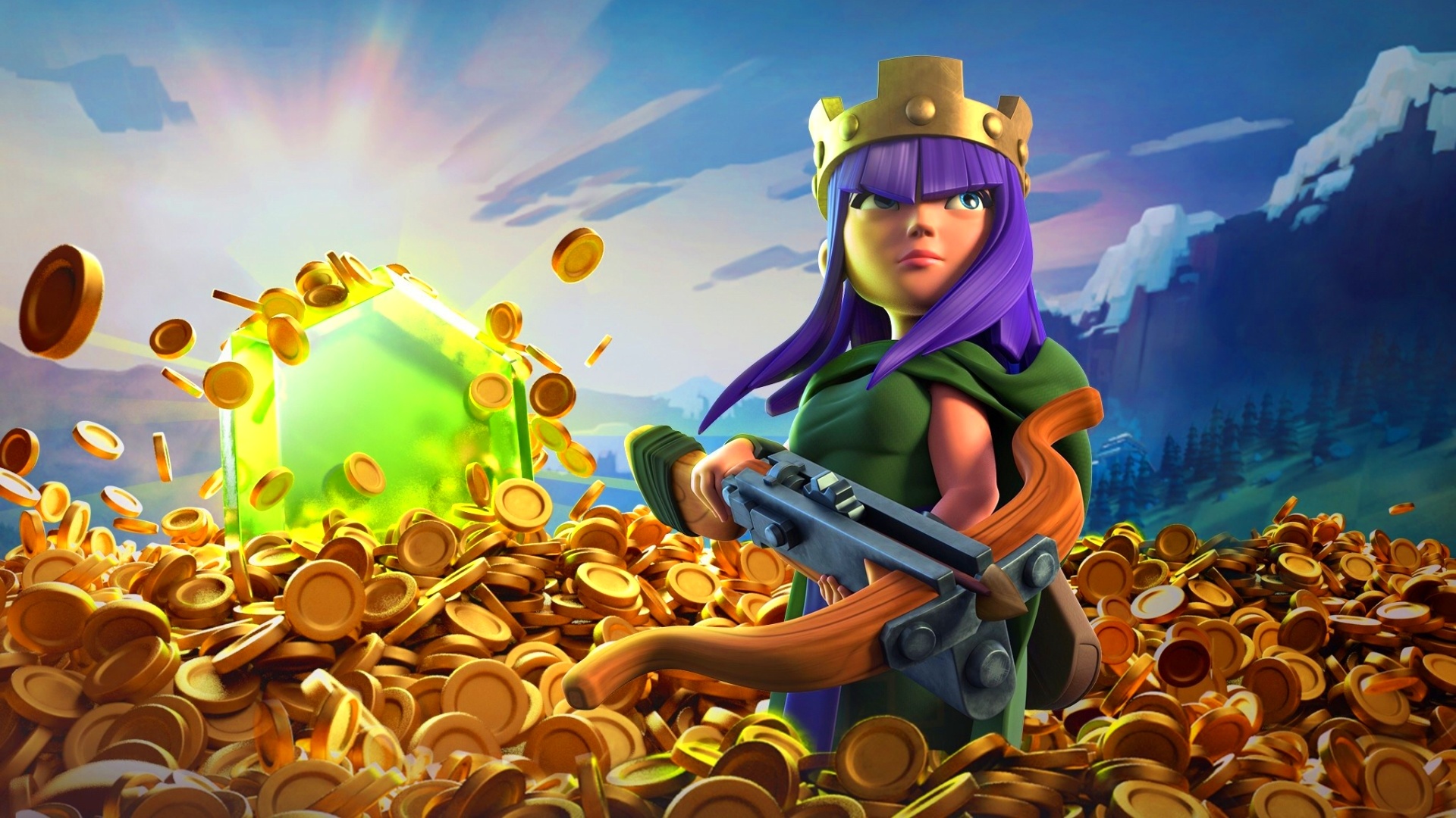 Clash of Clans, Mobile games wallpaper, Fan-made art, Gaming community, 1920x1080 Full HD Desktop