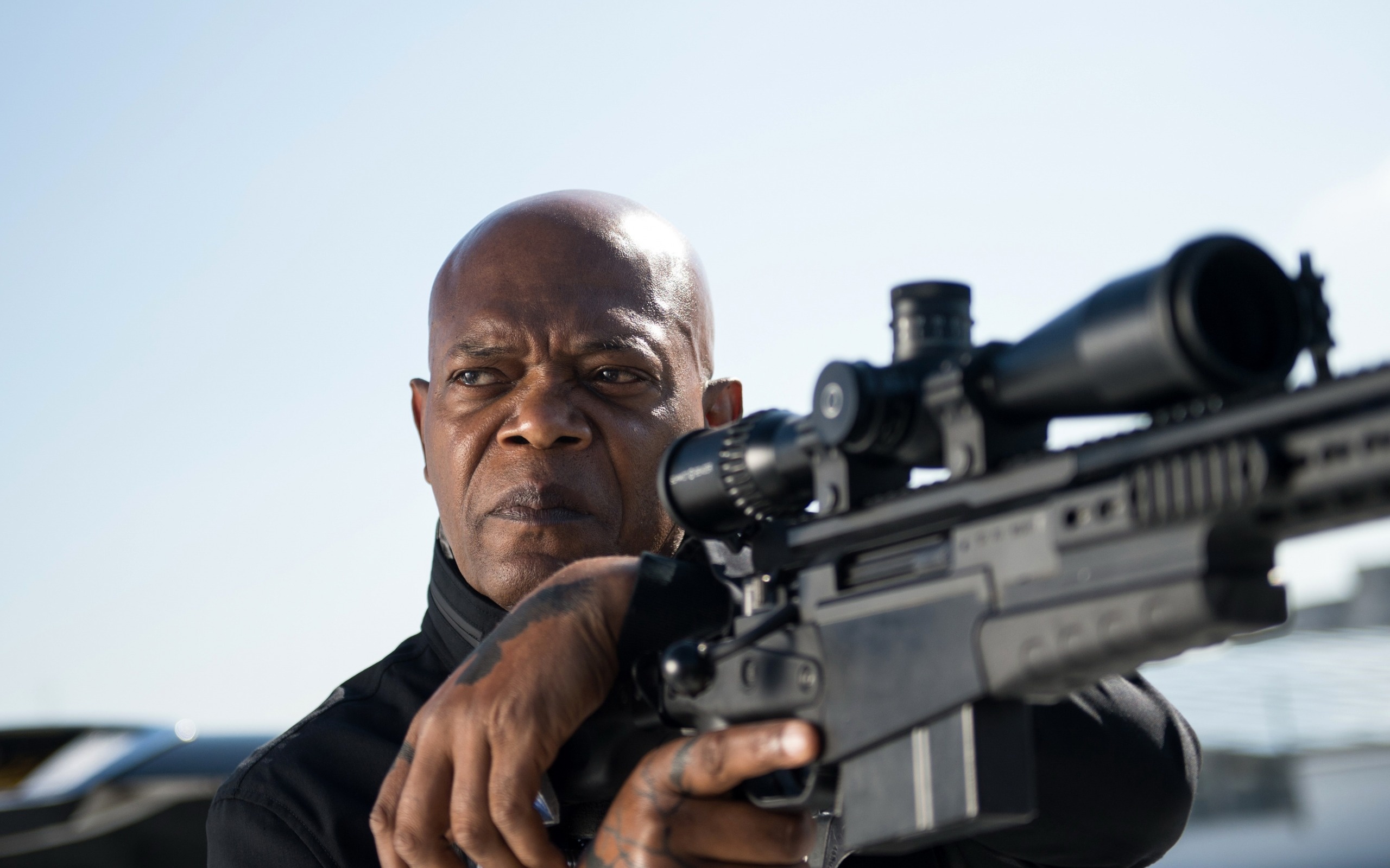 The Hitman's Bodyguard, Samuel Jackson, High-quality HD pictures, Wallpapers, 2560x1600 HD Desktop