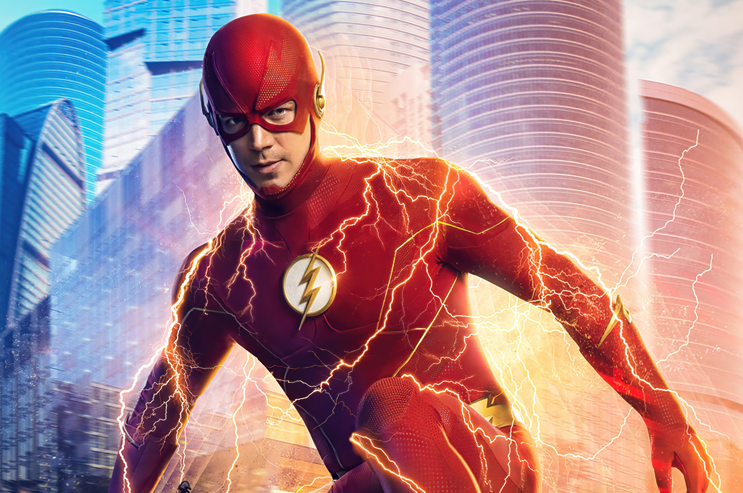 Flash TV show, Superhero series, Grant Gustin, 2022, 2560x1700 HD Desktop