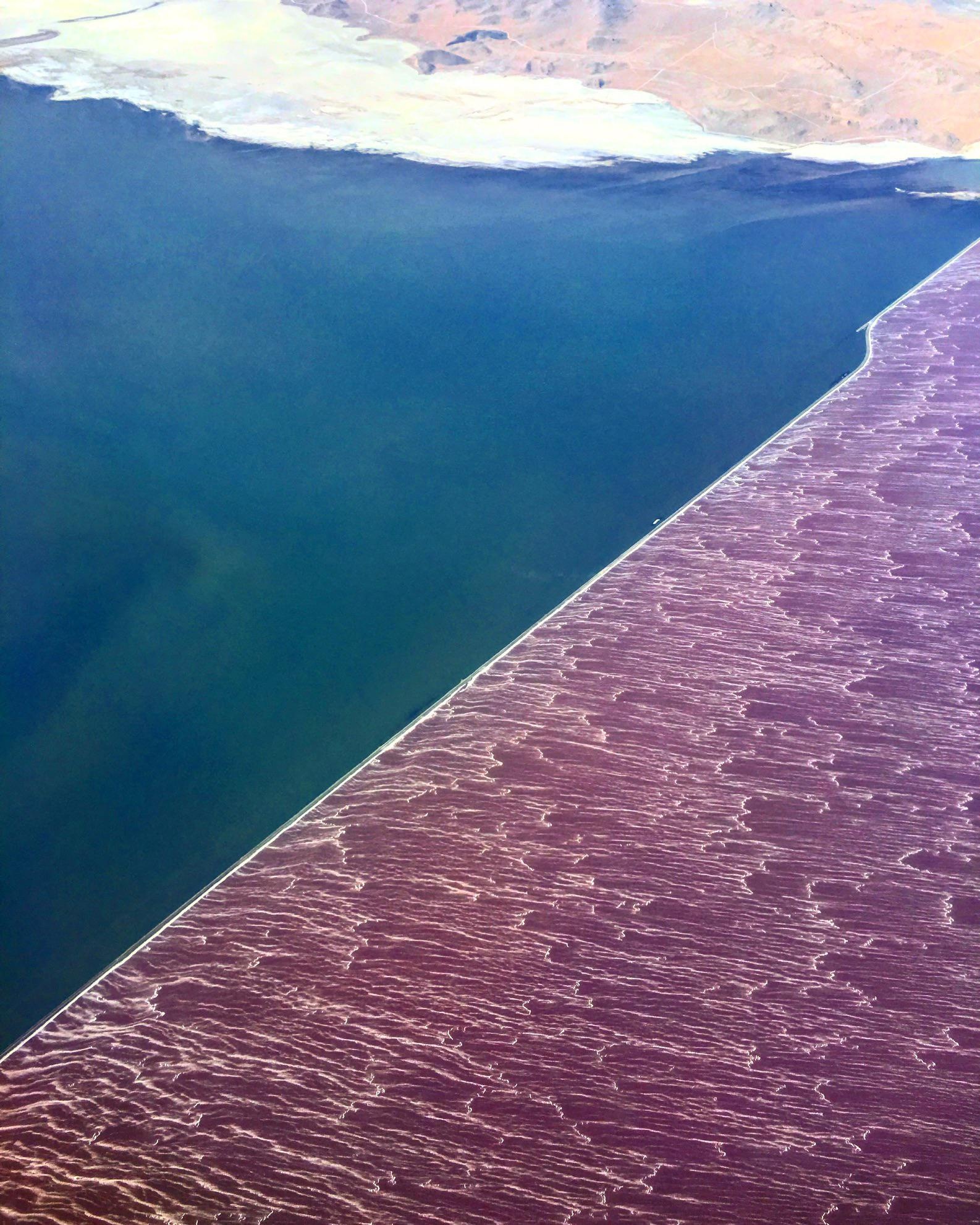 USA's natural wonder, Utah's pride, Great Salt Lake, Beautiful scenery, 1590x1990 HD Phone