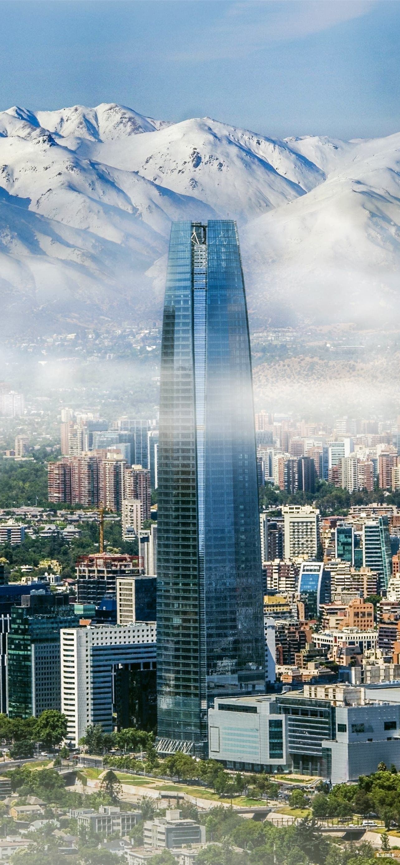 Costanera Center, Santiago (Chile) Wallpaper, 1290x2780 HD Phone