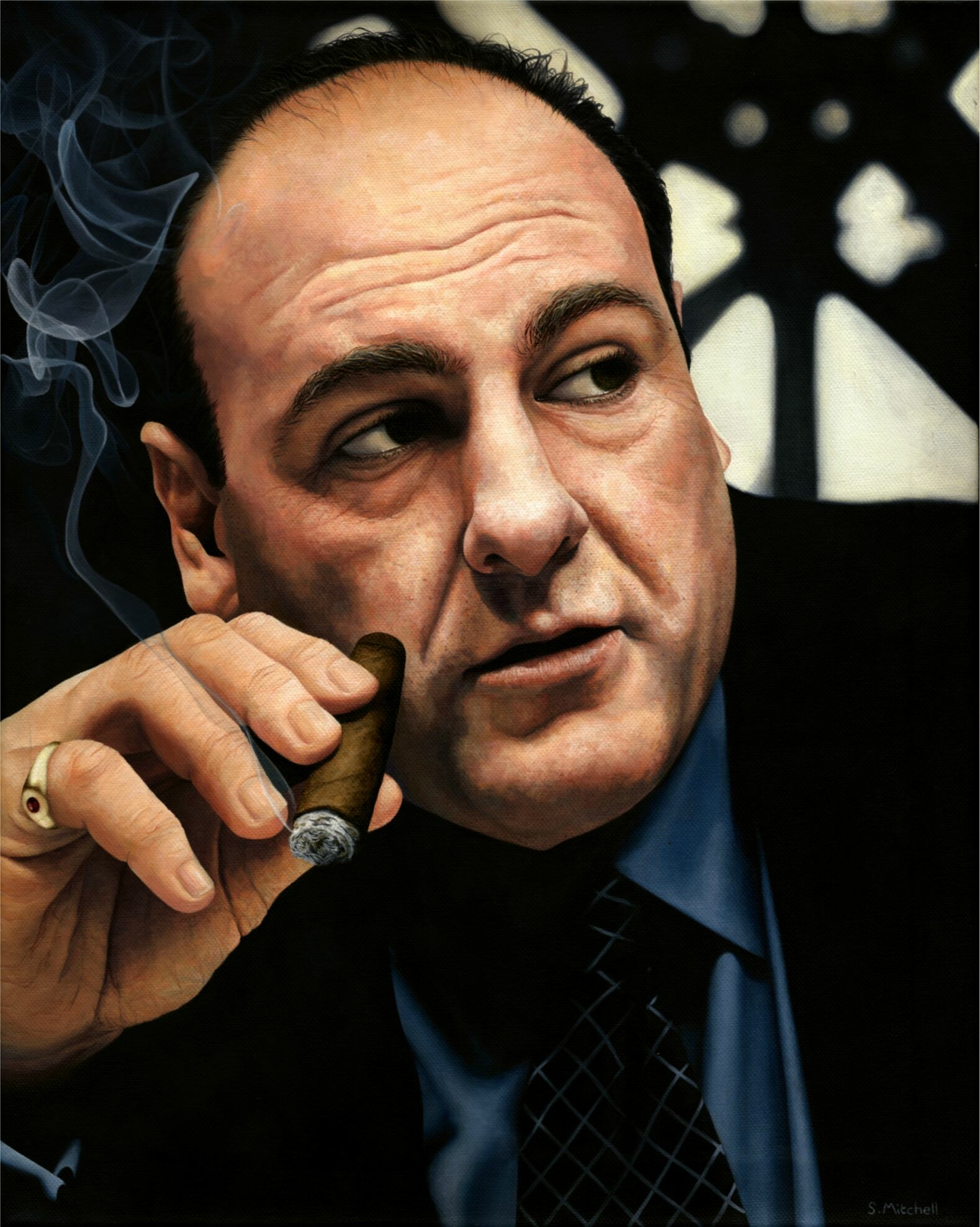 Tony Soprano, The Sopranos Wallpaper, 1580x1980 HD Phone