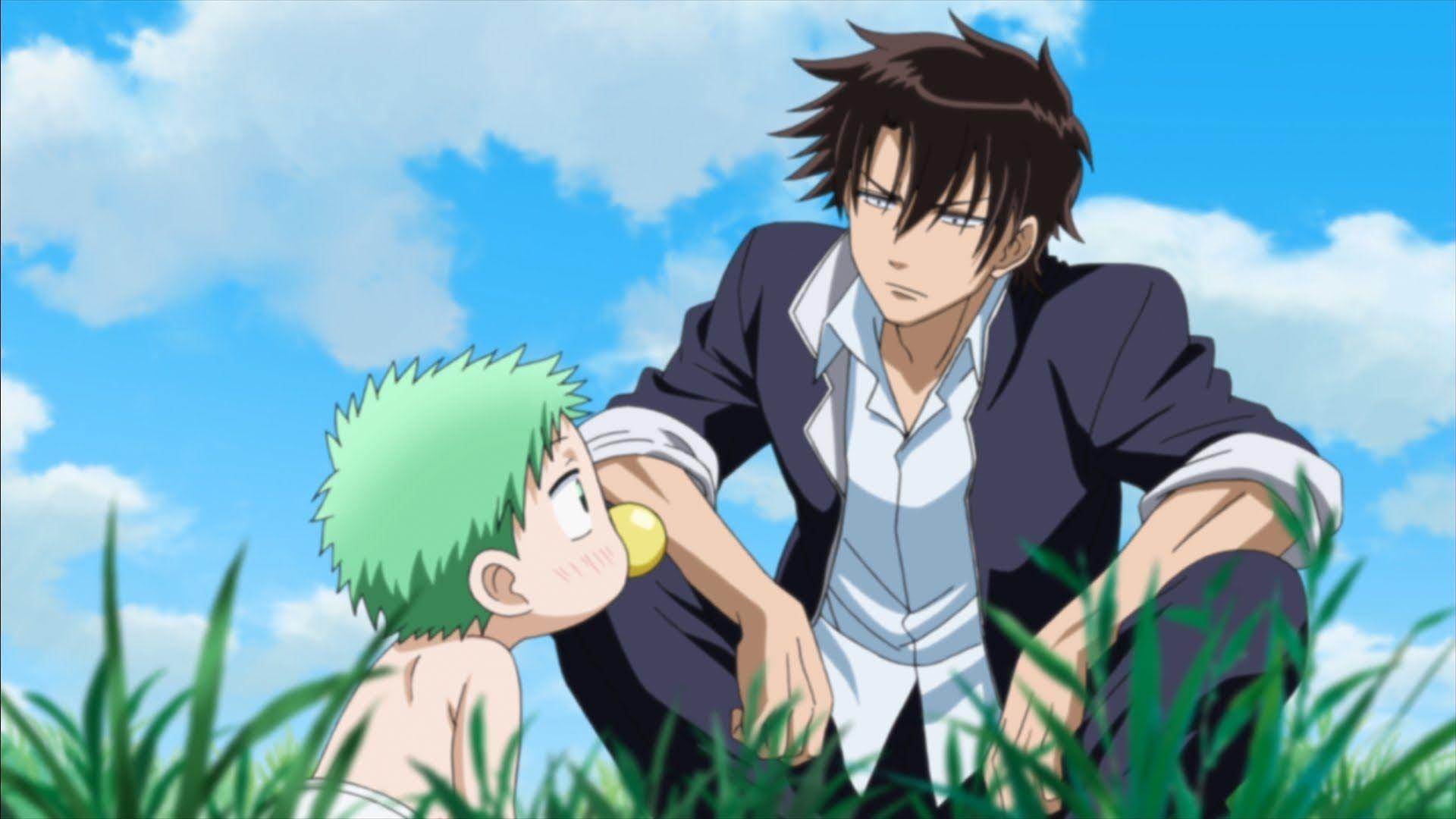 Beelzebub Anime, Wallpaper for PC, Powerful demons, Intense action scenes, 1920x1080 Full HD Desktop