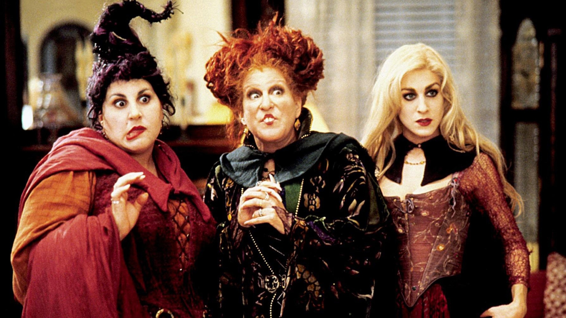 Kathy Najimy, Hocus Pocus 2, Disney movie, Exciting news, 1920x1080 Full HD Desktop