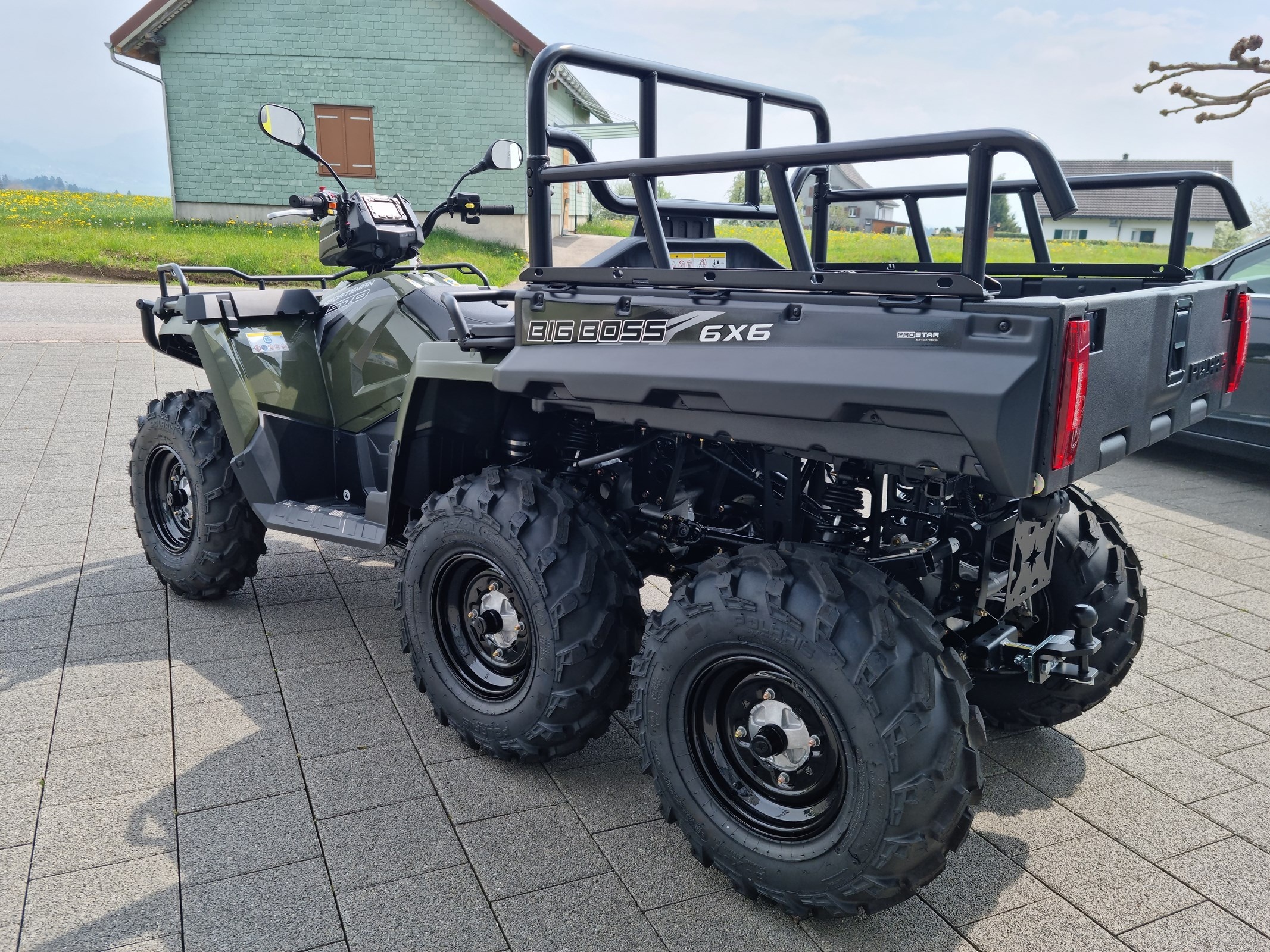 Polaris Sportsman 570 Big Boss 6x6, New vehicle release, Unmatched reliability, Off-road adventures, 2140x1600 HD Desktop