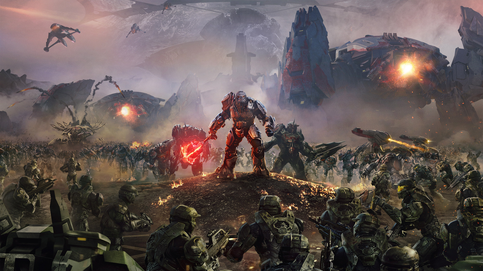 Halo Wars 2, Covenant (Halo) Wallpaper, 1920x1080 Full HD Desktop