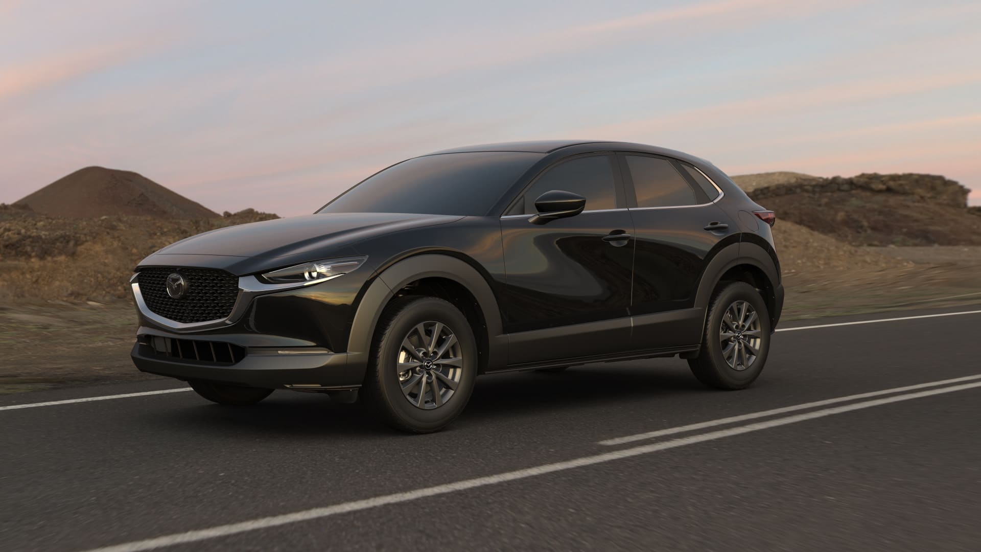 Mazda CX-30, 2021 Mazda CX-30, Crossover SUV, 1920x1080 Full HD Desktop