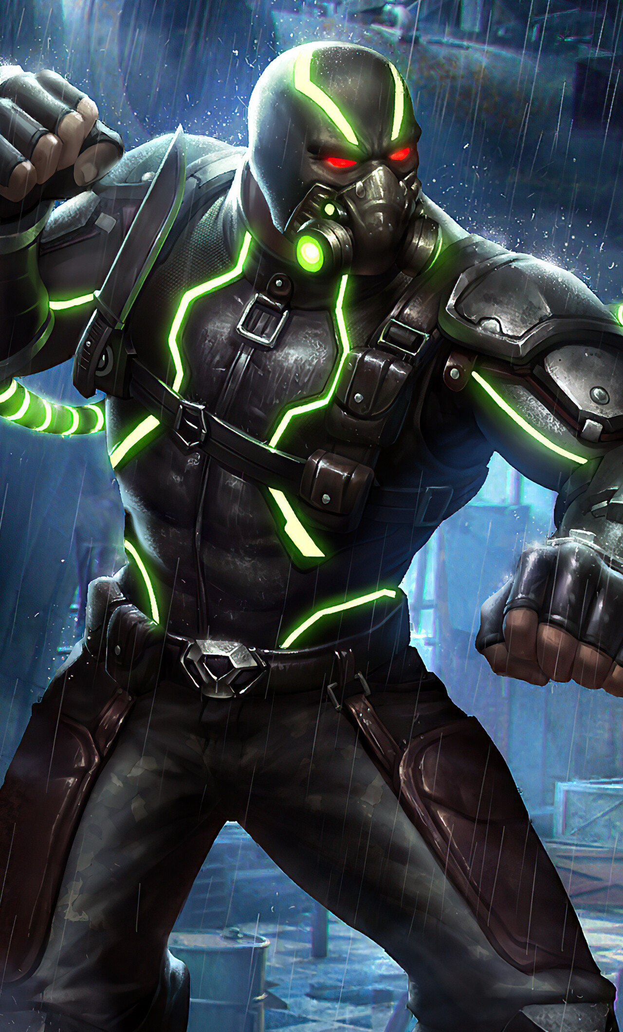 Bane, Injustice Wallpaper, 1280x2120 HD Phone