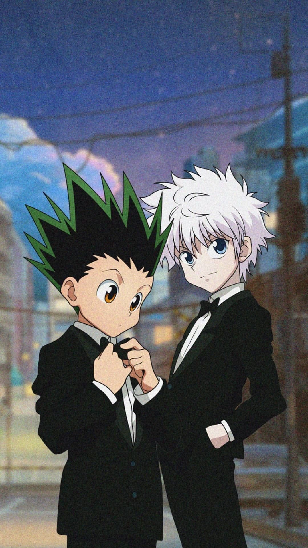 Killua x Gon wallpapers, Best friends, Anime series, Adventure, 1080x1920 Full HD Phone