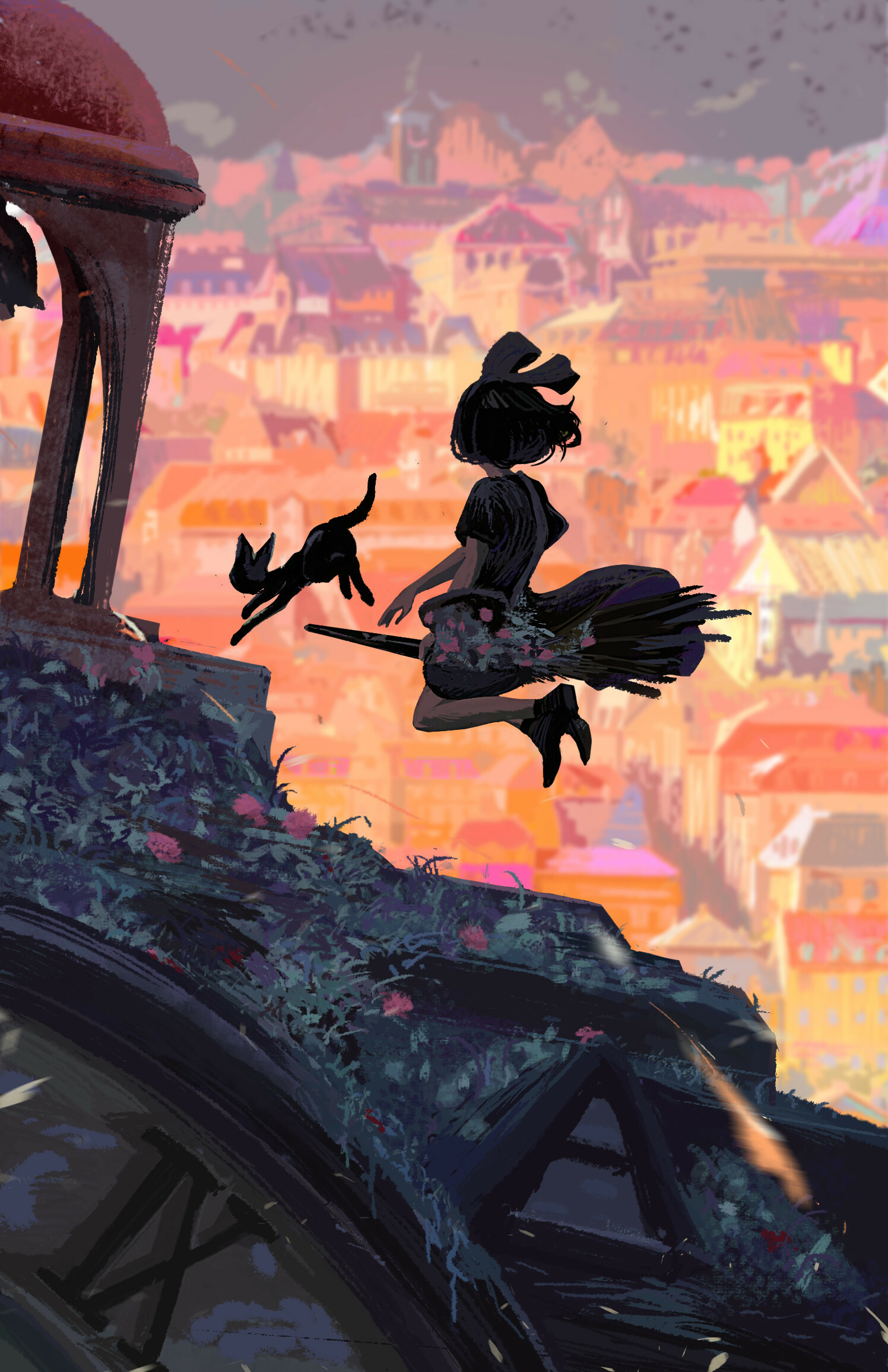 Kiki's Delivery Service, Artistic exploration, Tumblr inspiration, Creative blogs, 1500x2320 HD Phone