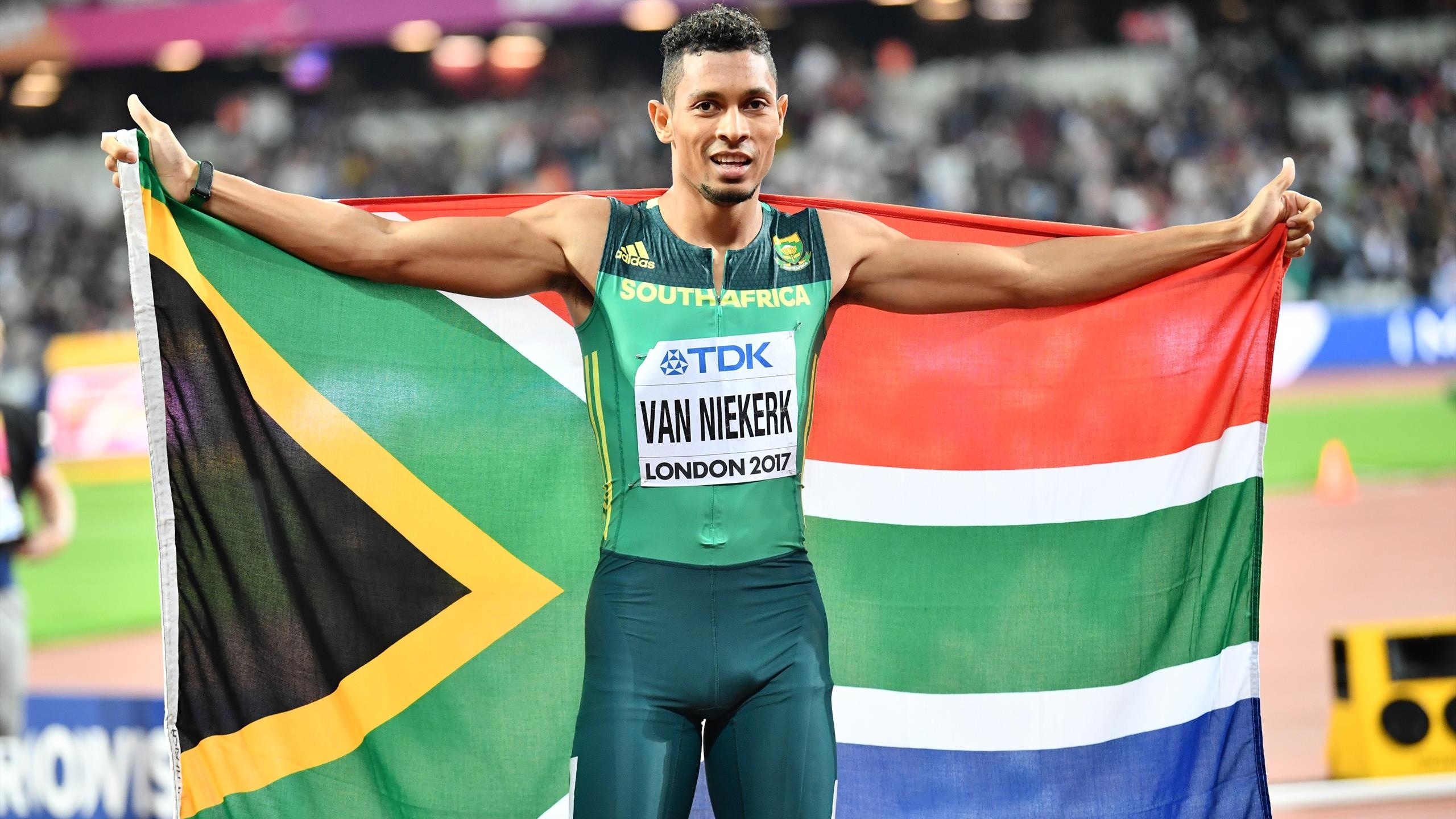 Wayde van Niekerk, Hungry for records, Three-year injury setback, Eurosport, 2560x1440 HD Desktop