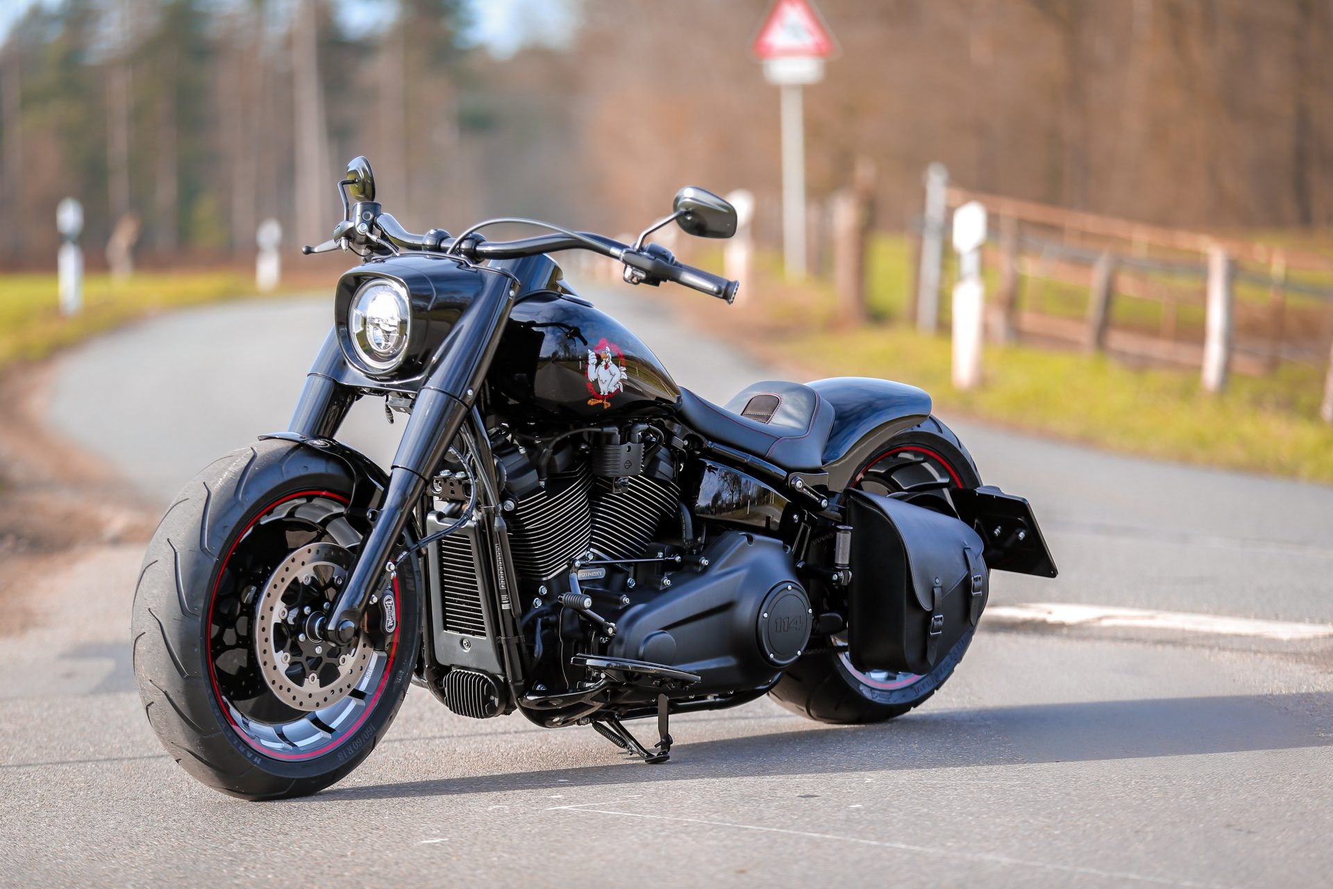 Harley-Davidson Fat Boy 114, Thunderbike custom, Flfbs 114 model, Two-wheeled masterpiece, 1920x1280 HD Desktop