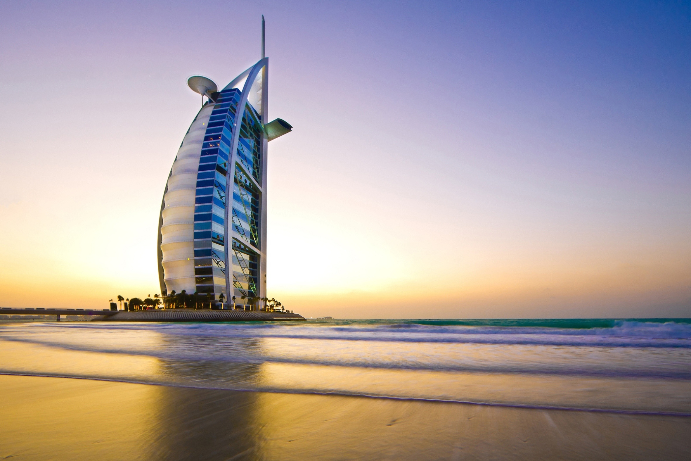 Ocean view, The Burj al Arab Hotel (Dubai) Wallpaper, 2370x1580 HD Desktop