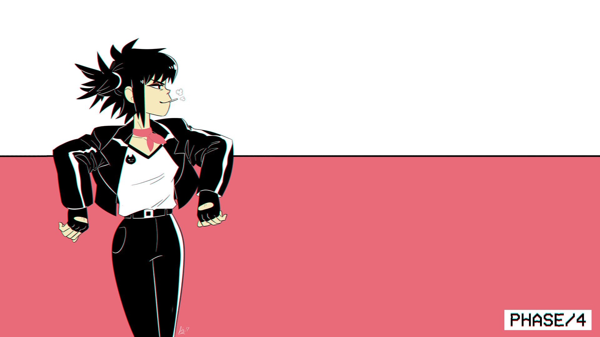 Noodle (Gorillaz), Fascinating character, Artistic wallpapers, Top-quality backgrounds, 1920x1080 Full HD Desktop