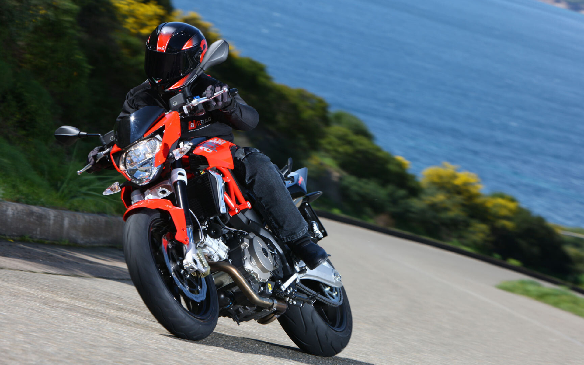 Aprilia SL 750 Shiver, Urban street warrior, Dynamic performance, Capture attention, 1920x1200 HD Desktop