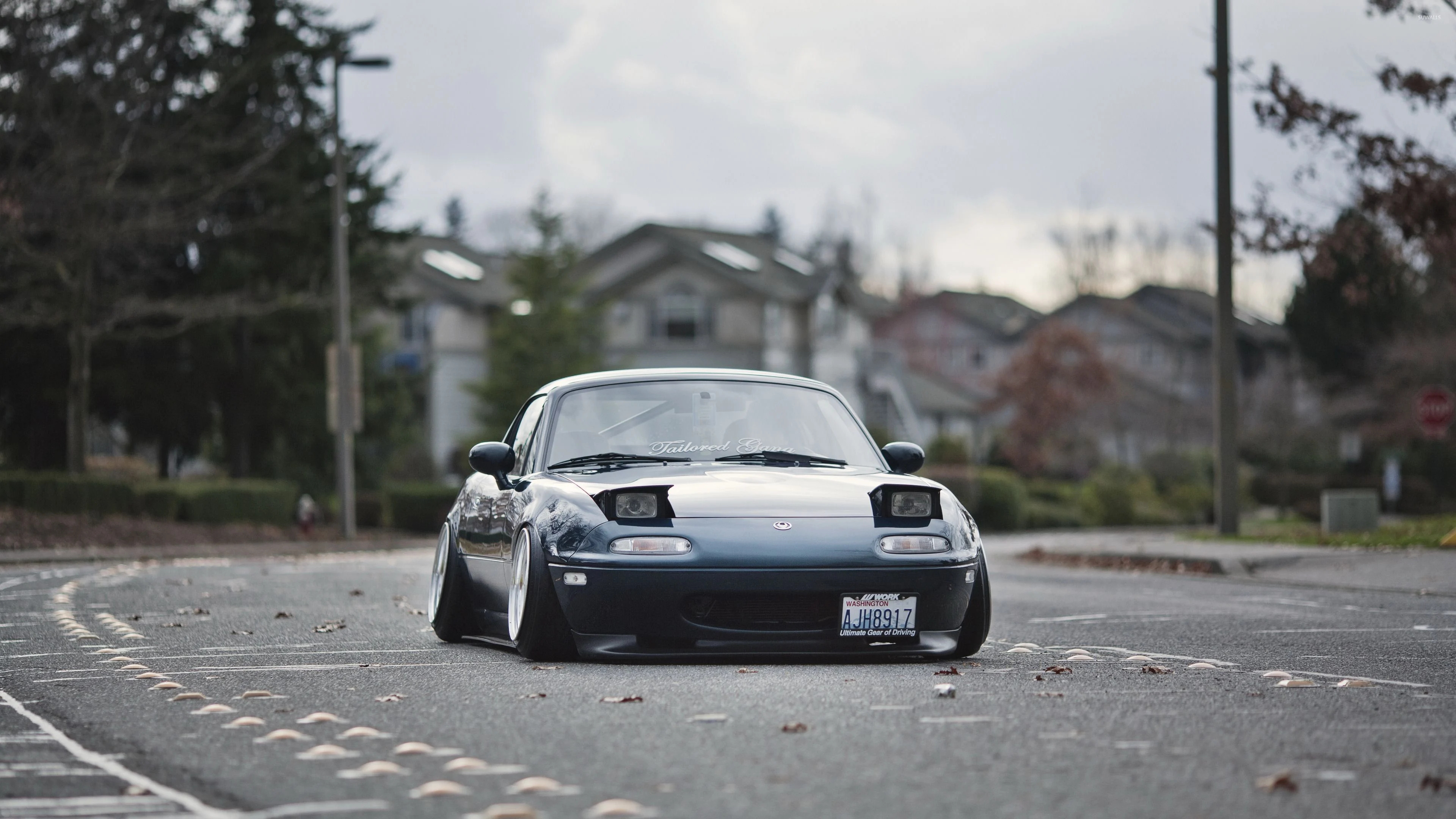 Mazda MX-5 JDM, Hellaflush Wallpaper, 3840x2160 4K Desktop