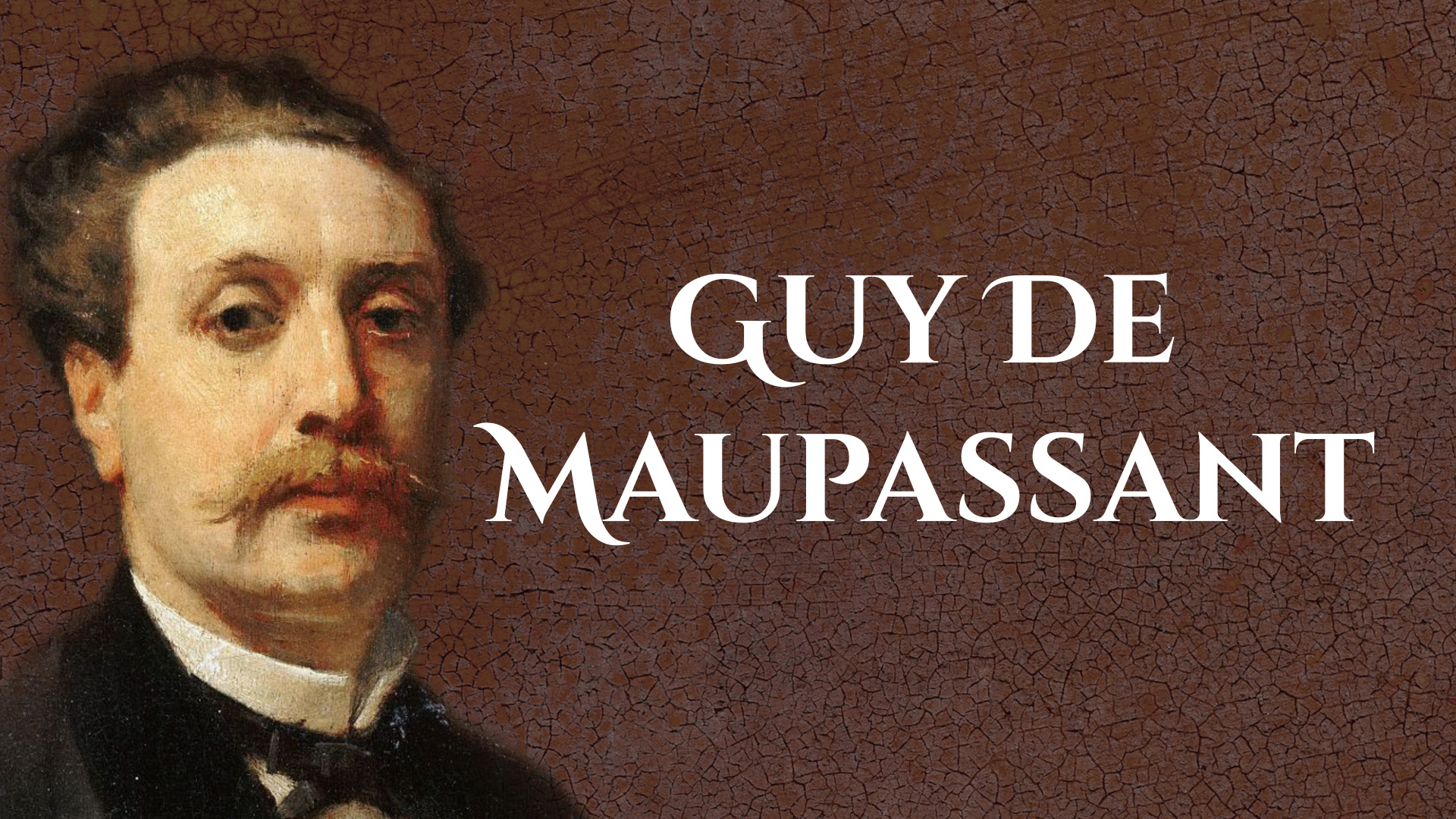 Guy De Maupassant, Authors and Writers, Zoomikon Press, Realist Literature, 1920x1080 Full HD Desktop