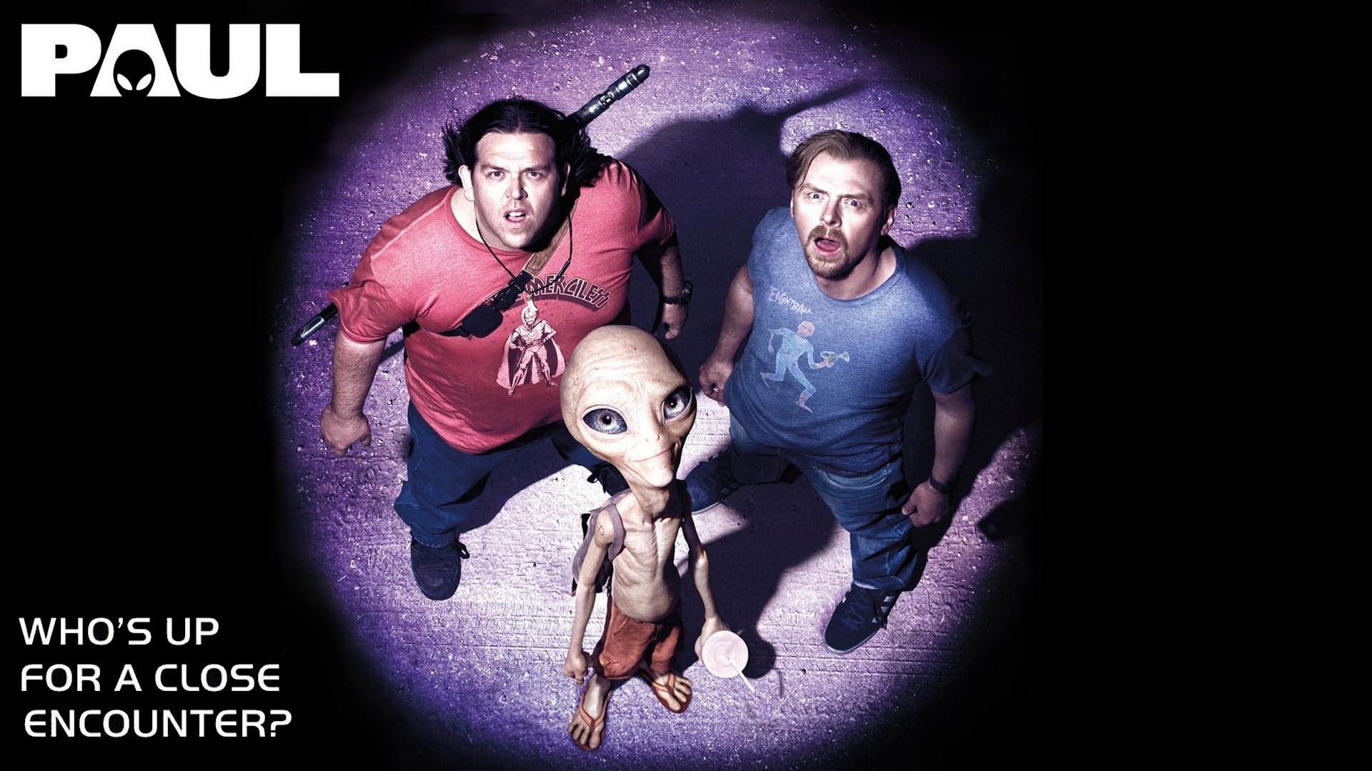 Paul (Movie), Sci-fi adventure, Space comedy, Hilarious encounters, 1920x1080 Full HD Desktop