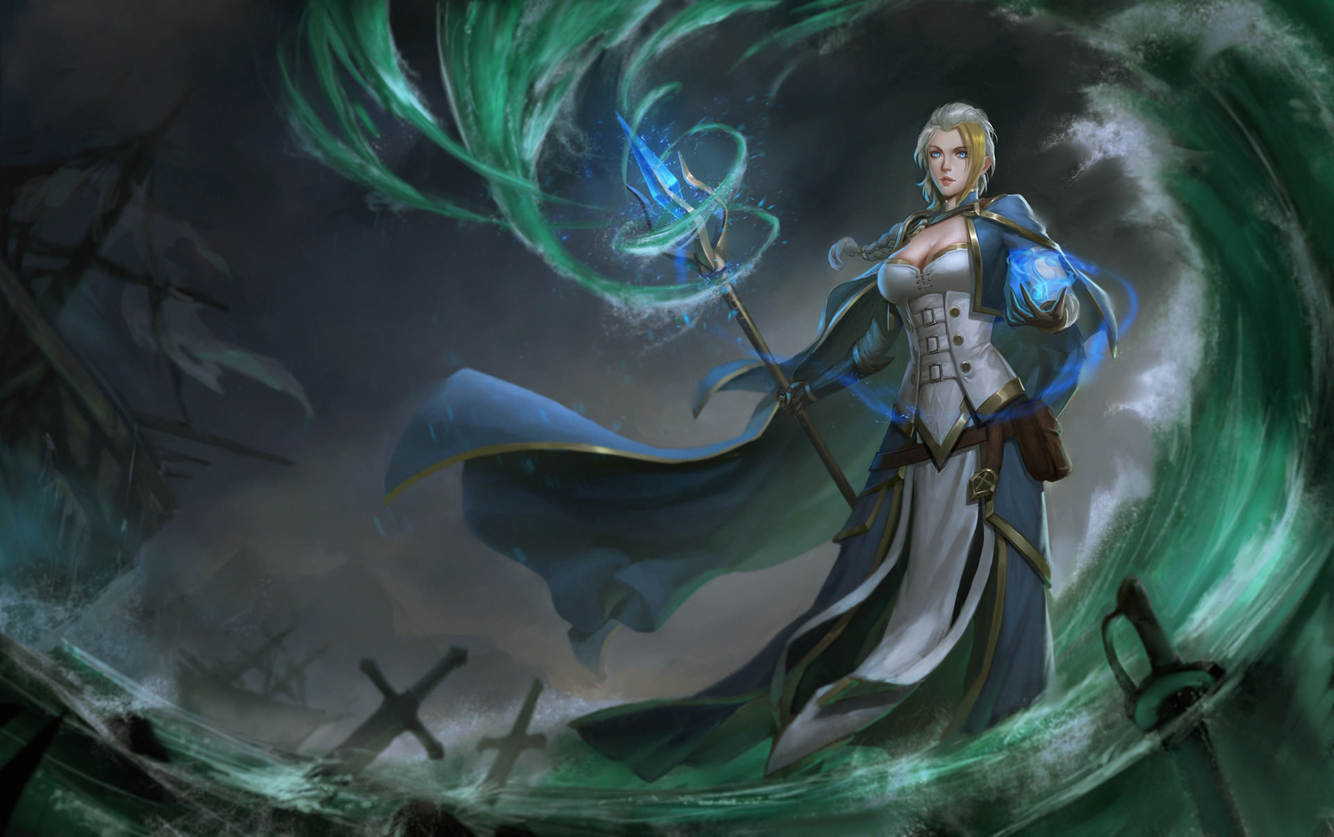 Jaina Proudmoore, Fan-made artwork, Creative render, Stunning visual album, 1920x1210 HD Desktop