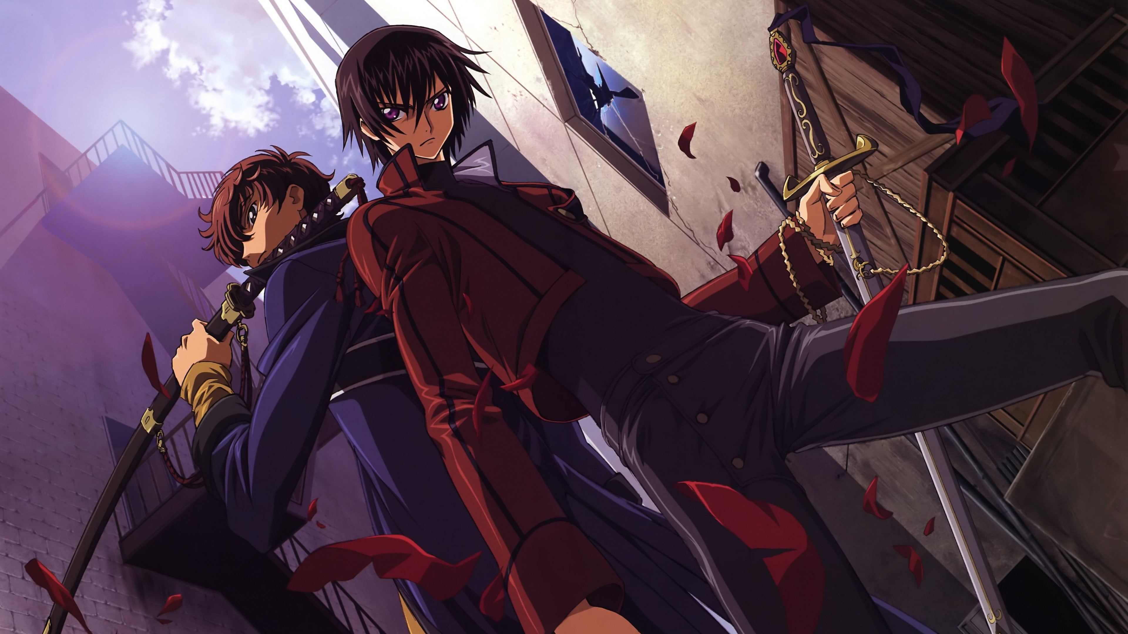 Code Geass: Lelouch of the Rebellion, Political intrigue, Mecha battles, Complex characters, 3840x2160 4K Desktop