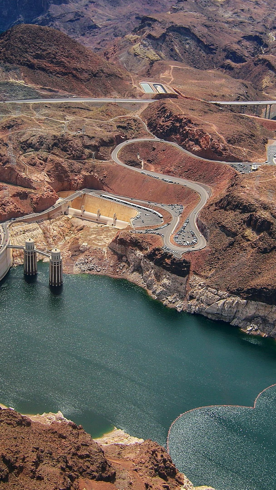 Hoover Dam, Travels, Free download, Stmednet, 1080x1920 Full HD Phone