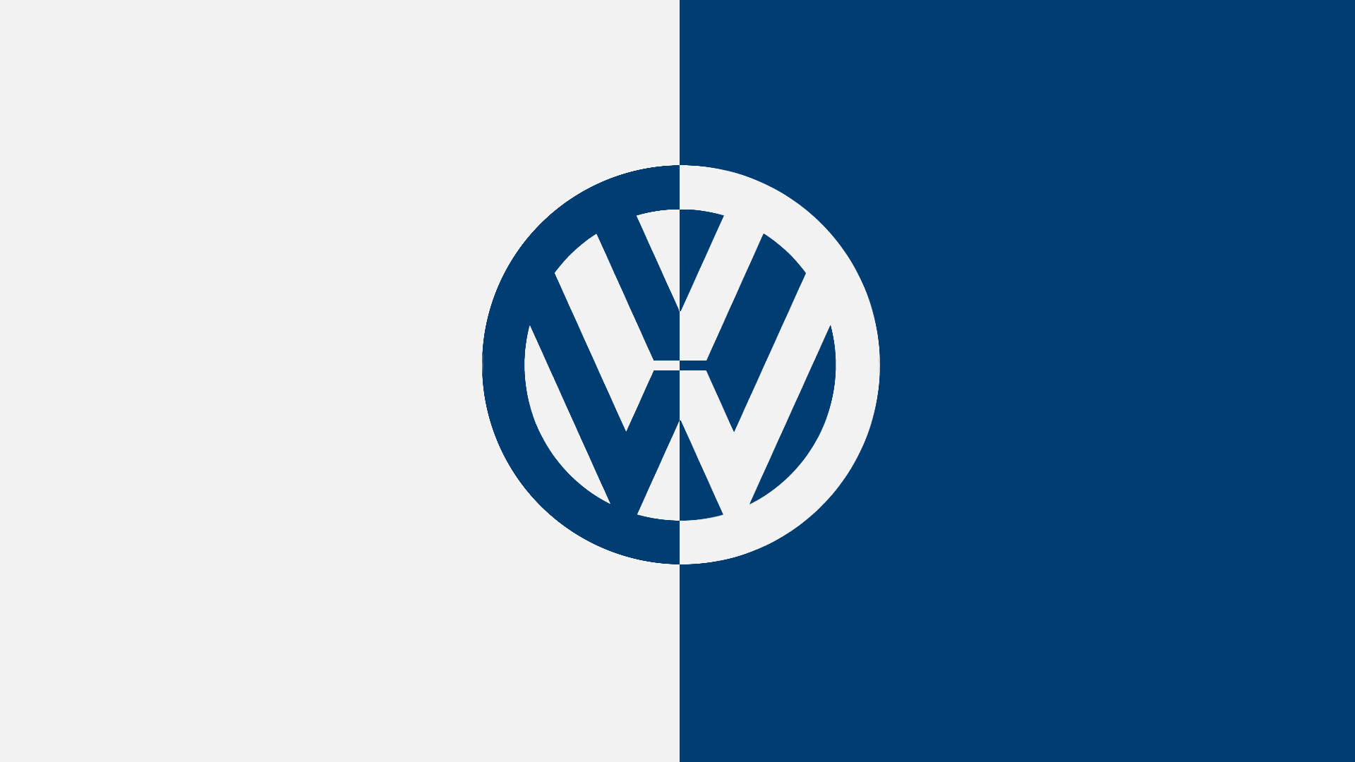 Minimalistic Volkswagen art, Clean aesthetics, Pixel-perfect design, Artistic creativity, 1920x1080 Full HD Desktop