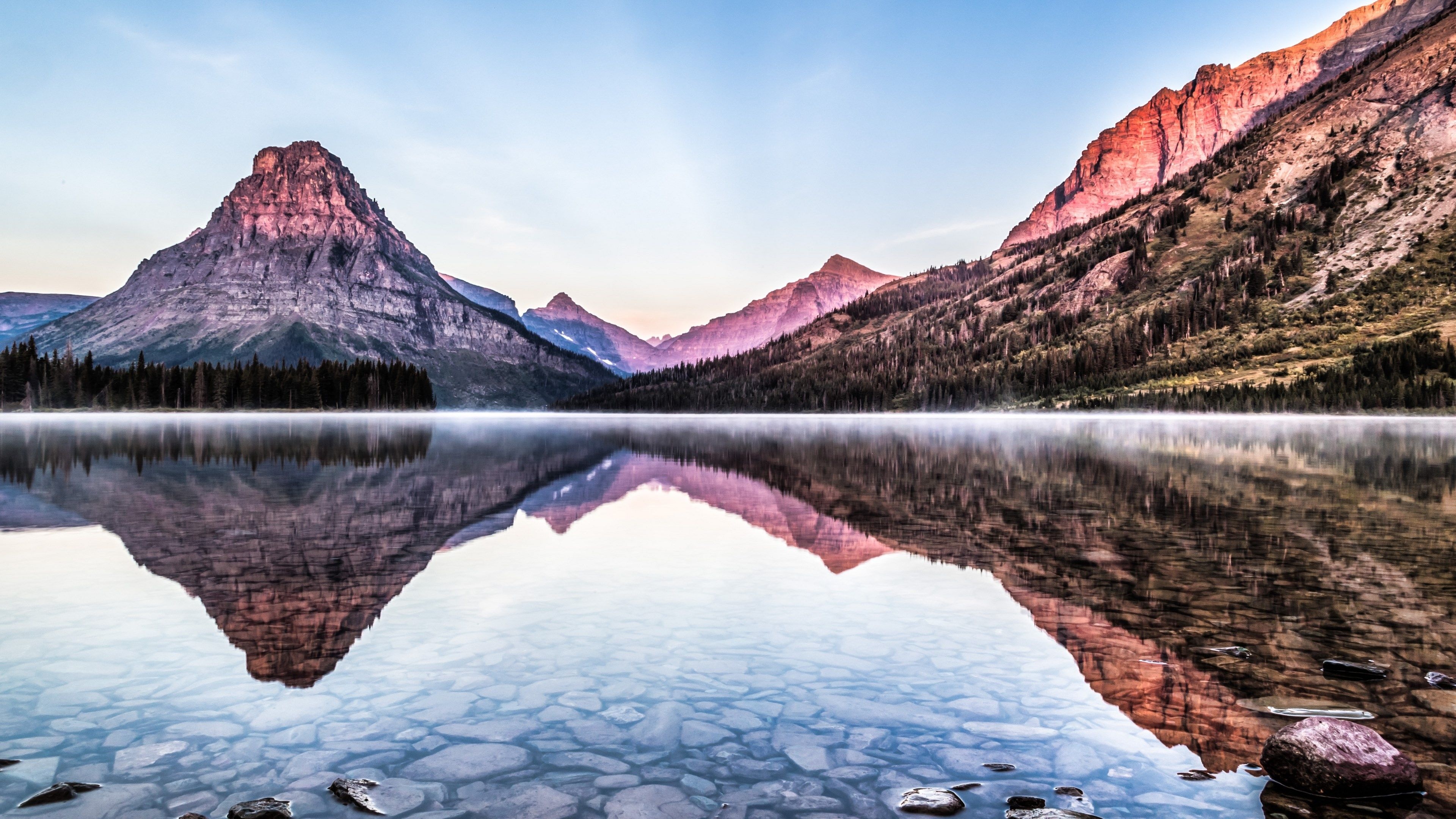 Glacier National Park, 4K Wallpaper, 3840x2160 4K Desktop