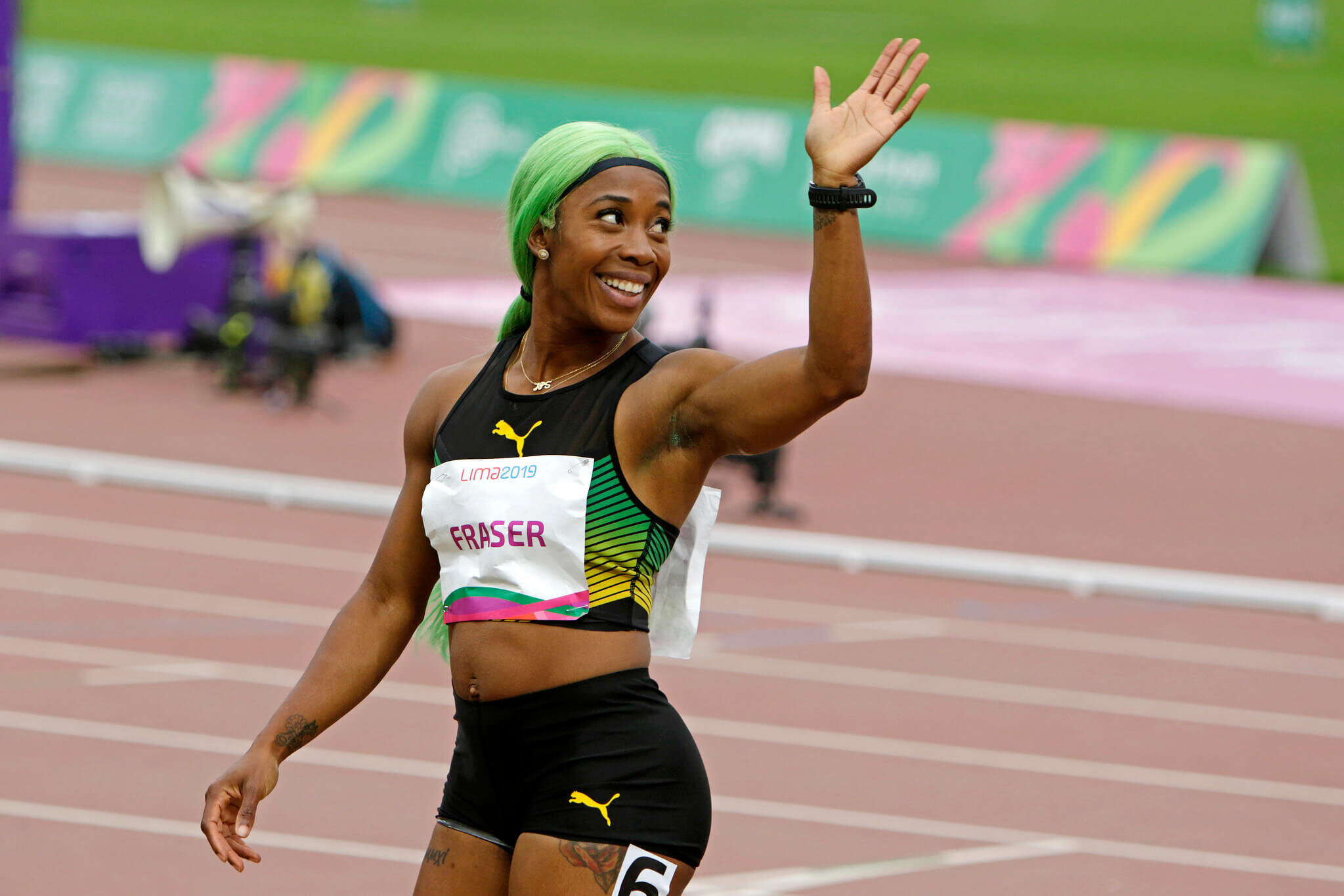 Lima 2019, Shelly-Ann Fraser-Pryce Wallpaper, 2050x1370 HD Desktop