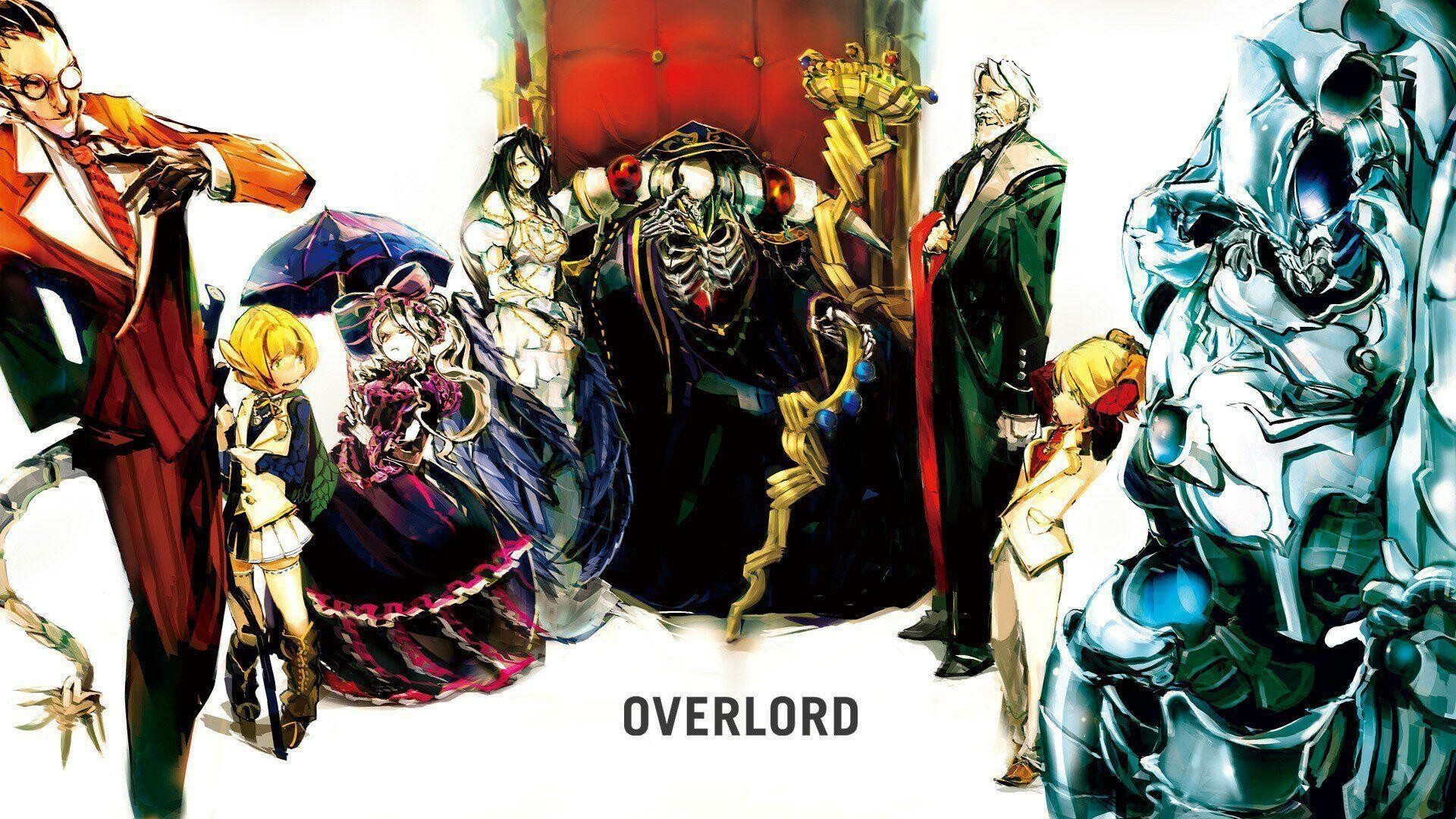 Overlord, Captivating wallpapers, Majestic fantasy world, Intriguing characters, 1920x1080 Full HD Desktop