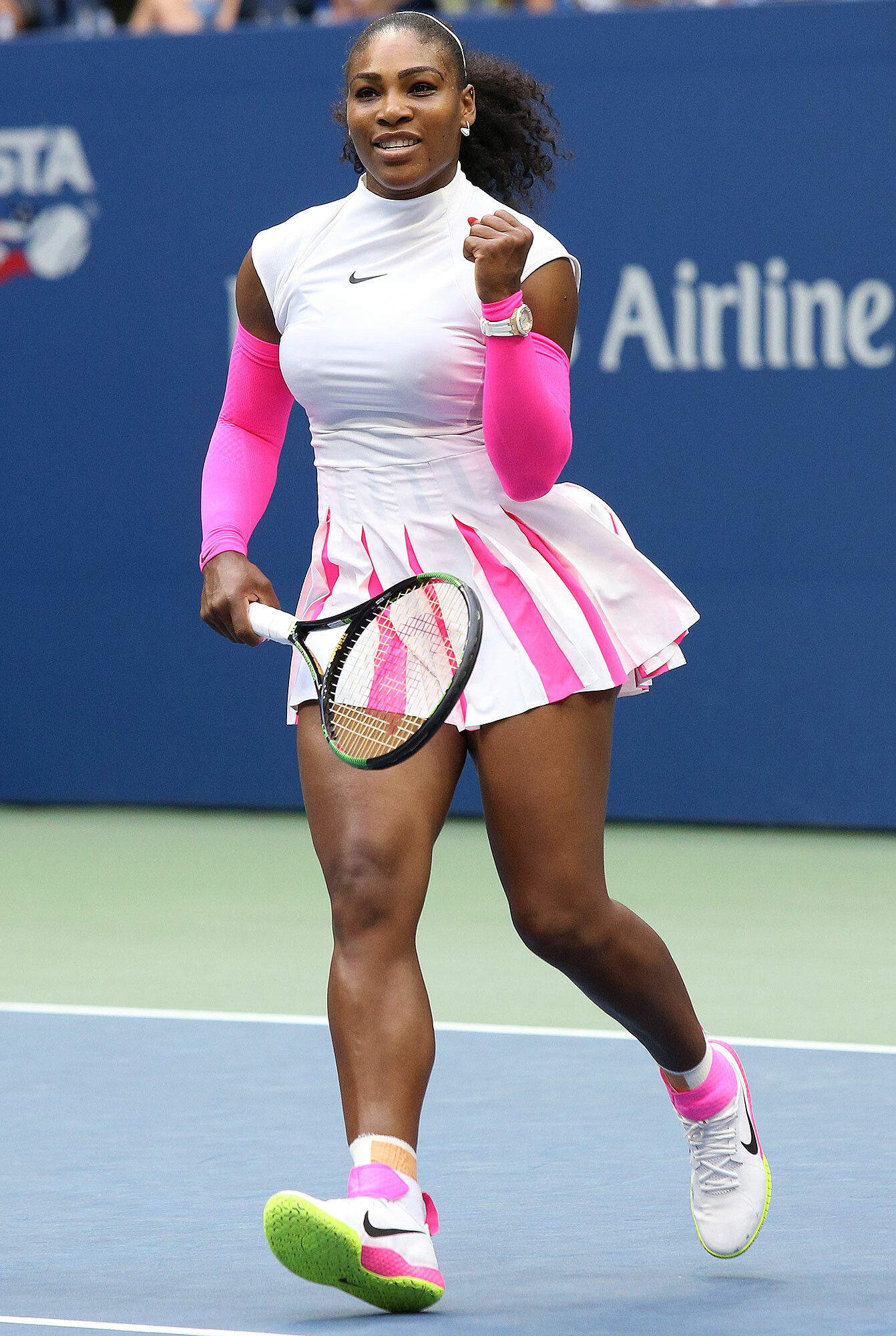 2016 US Open, Serena Williams Wallpaper, 1350x2000 HD Phone