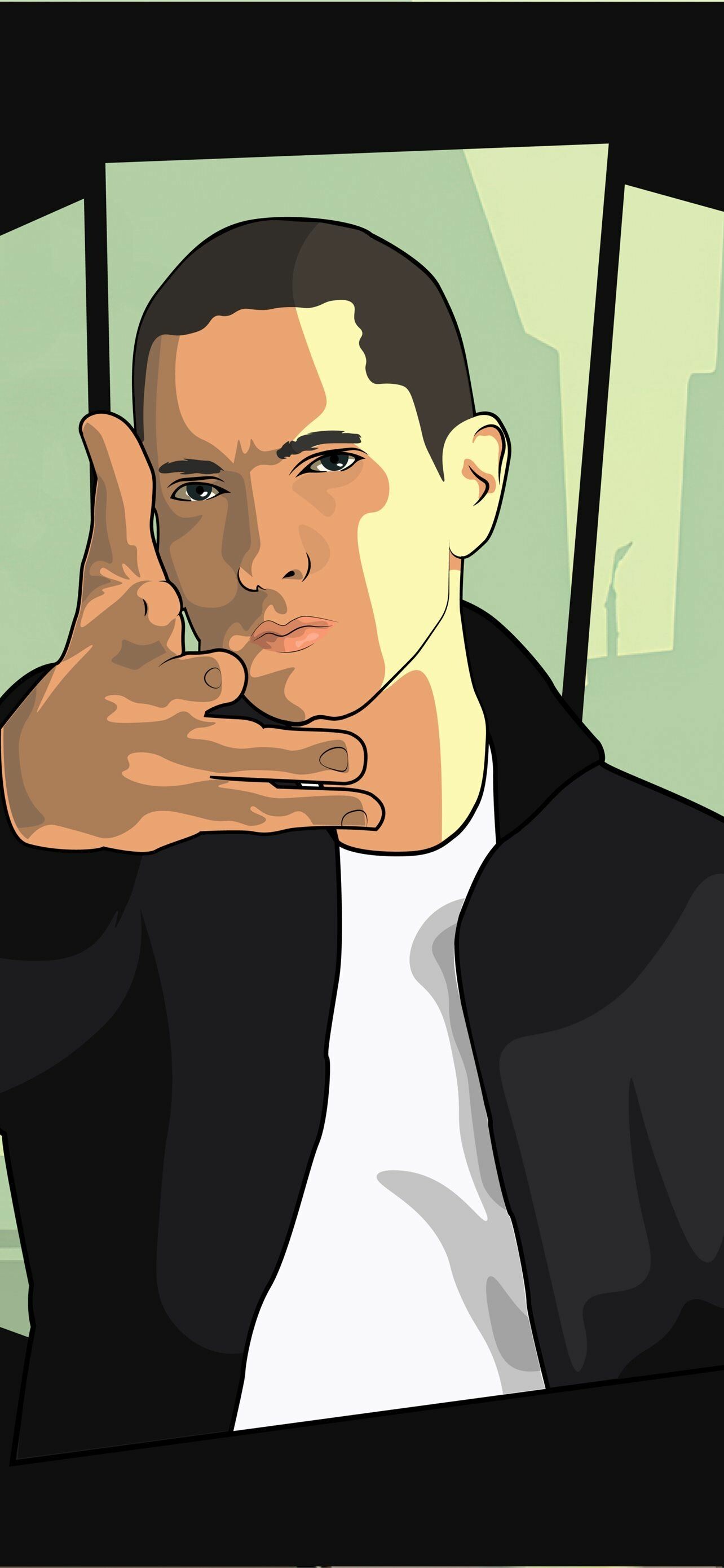 Eminem, Grand Theft Auto: San Andreas Wallpaper, 1290x2780 HD Phone