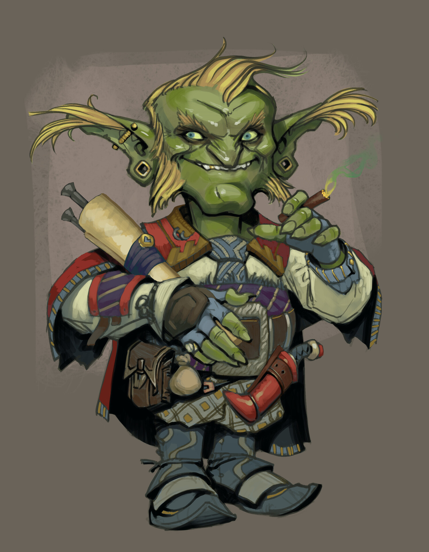 Goblin merchant concept, Artstation, 1500x1920 HD Phone