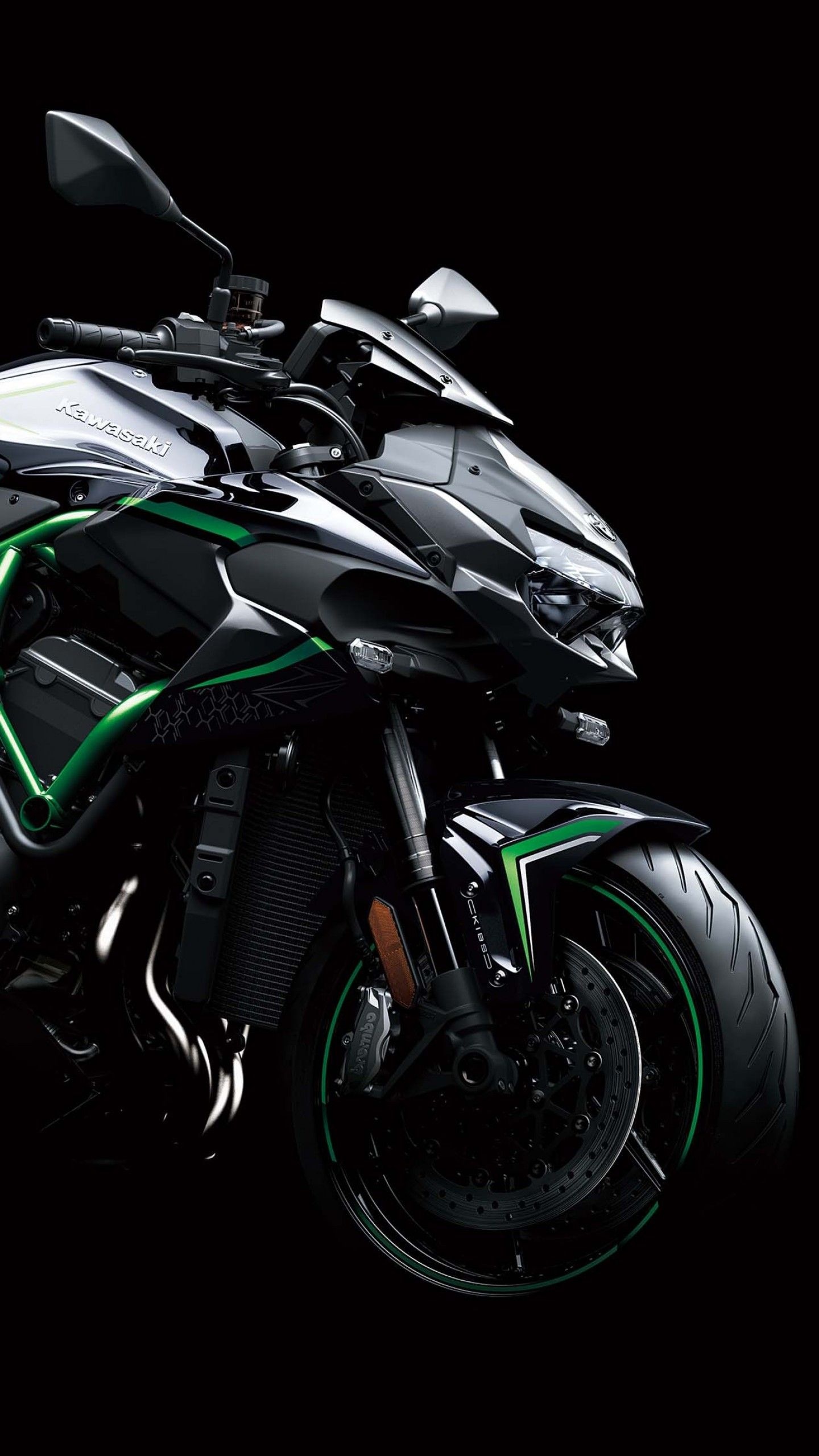 Kawasaki Z H2, Stunning wallpapers, 1440x2560 HD Phone