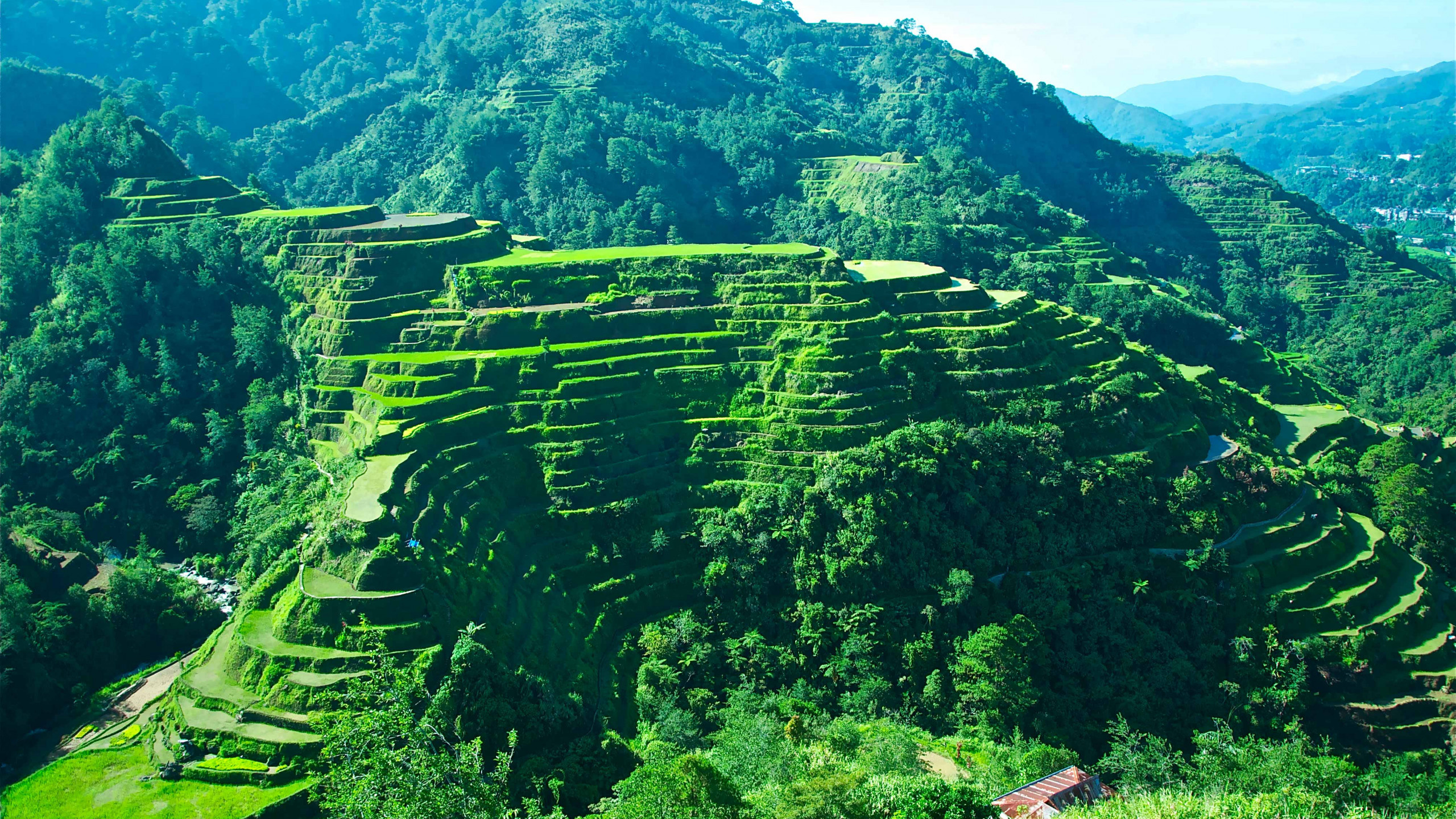 Banaue Rice Terraces, Stunning wallpapers, Sarah Tremblay's post, 2560x1440 HD Desktop