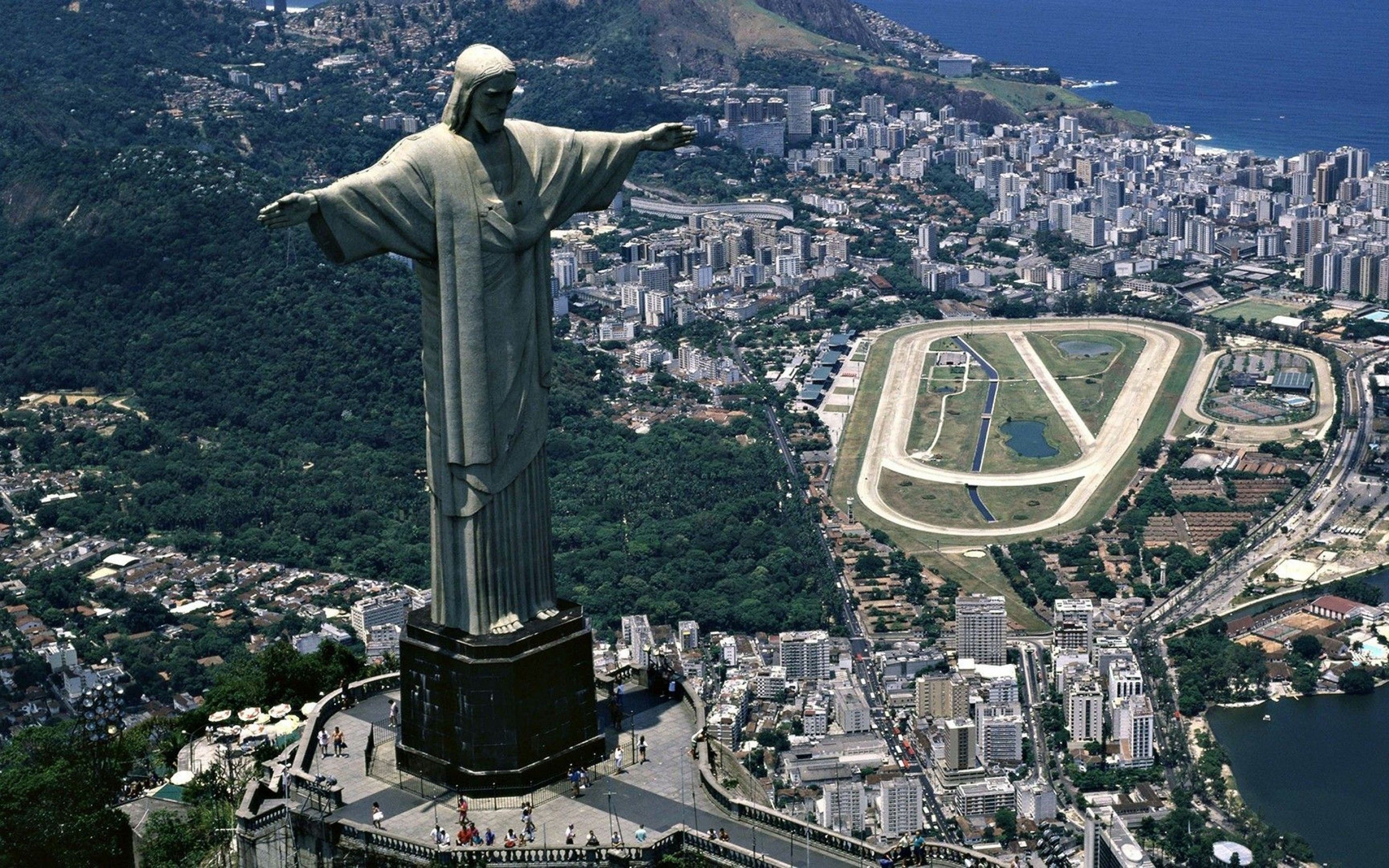 Christ the Redeemer, World wonder, Statue of faith, Marvelous sight, 2880x1800 HD Desktop