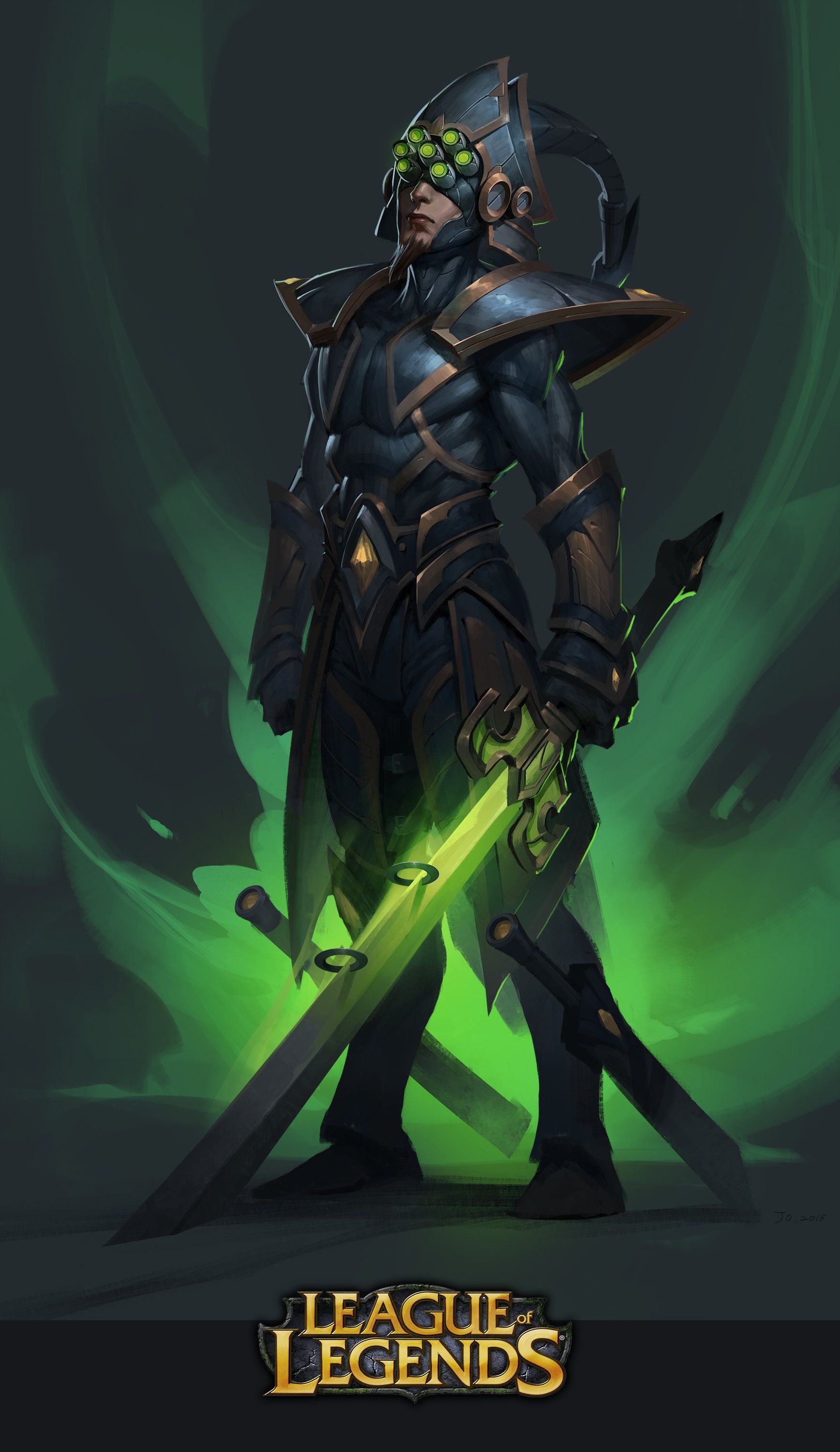 Master Yi, League of Legends armor, 1740x3000 HD Phone