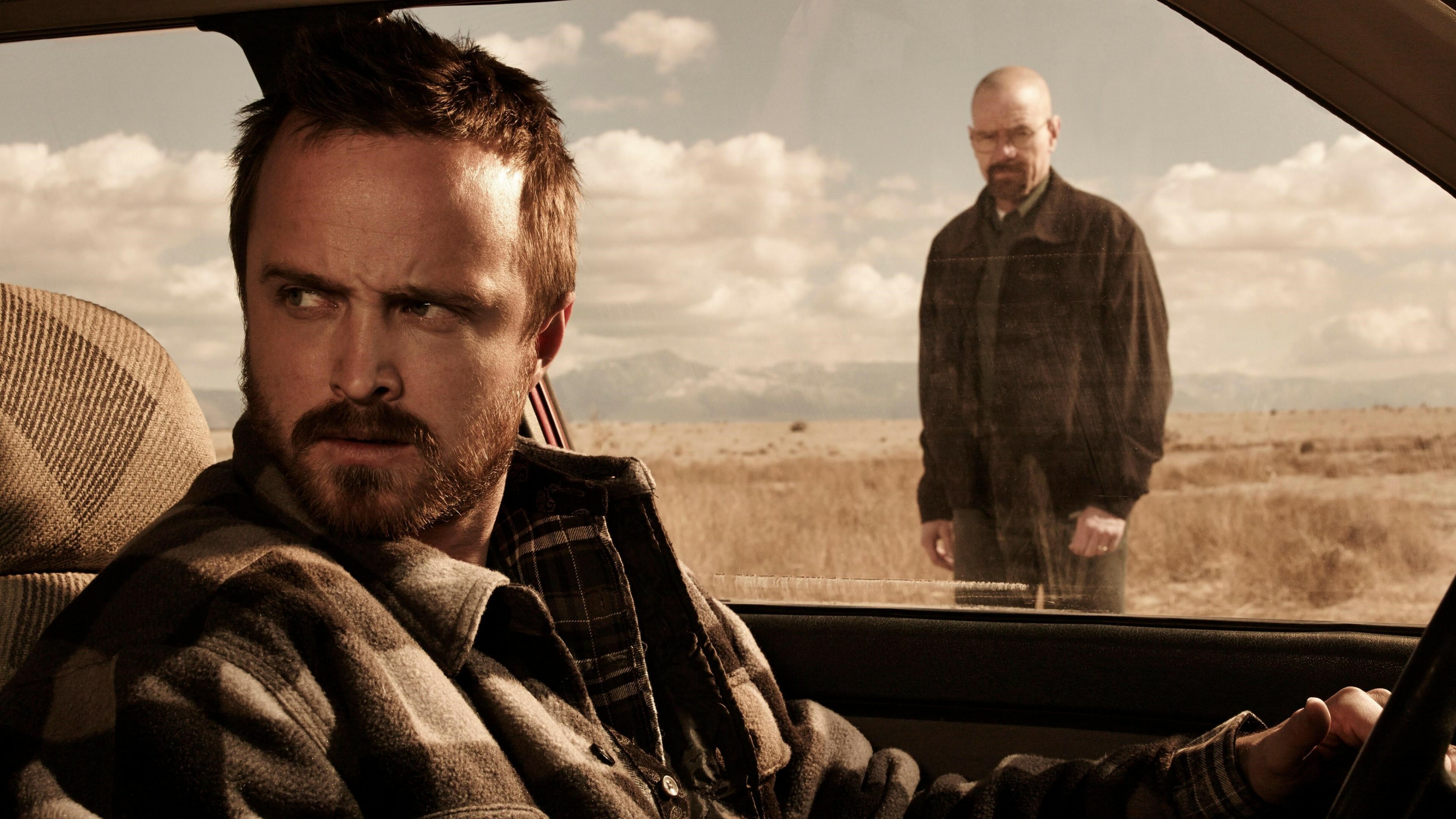 El Camino, Breaking Bad, Aaron Paul, Bryan Cranston, 3840x2160 4K Desktop